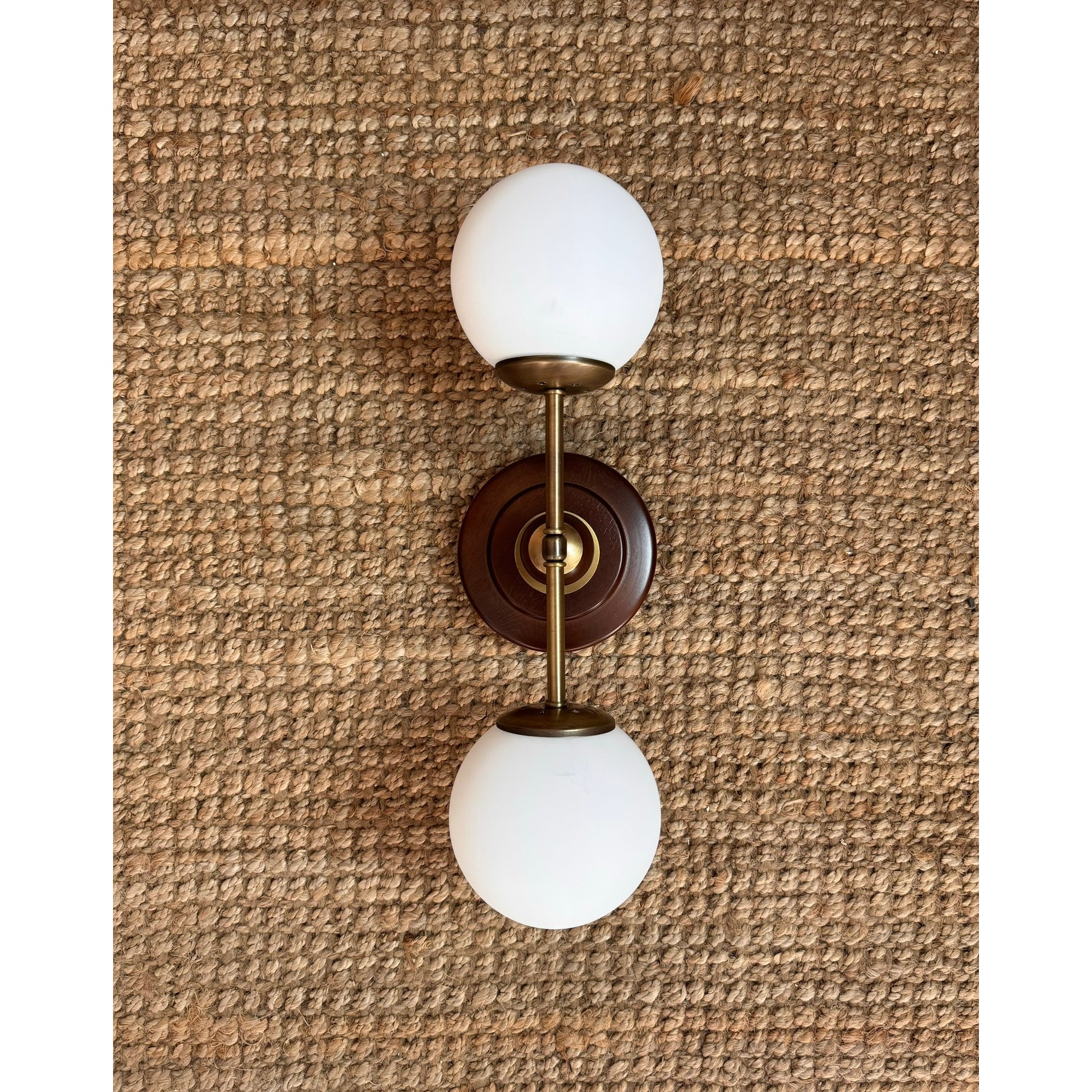 Danizetti Walnut Wall Light
