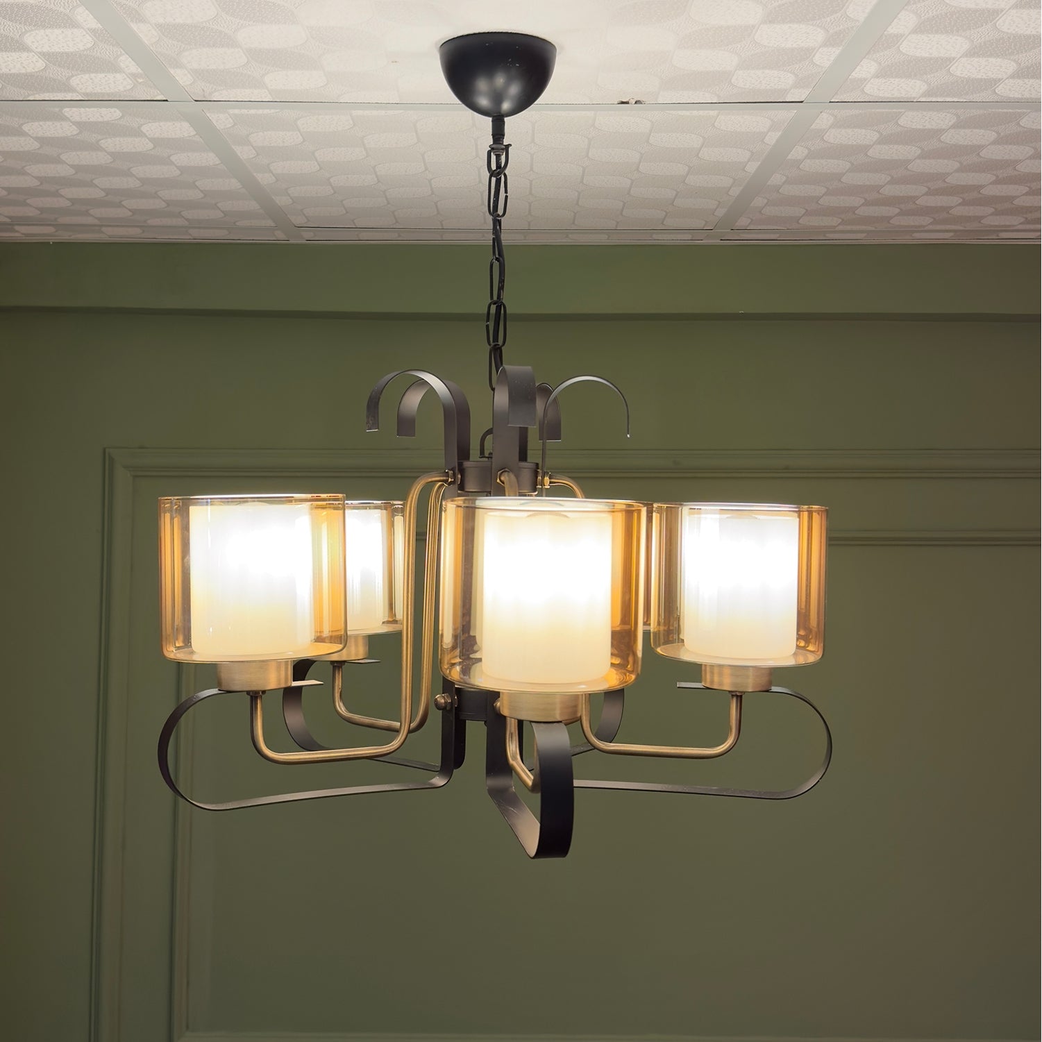 Dawn Rustic Chandelier 5-Piece