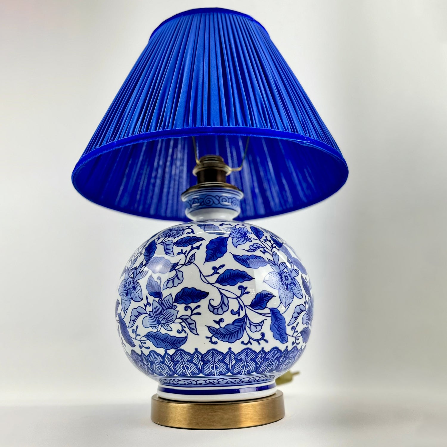 Floral Blanc Porcelain Lampshade