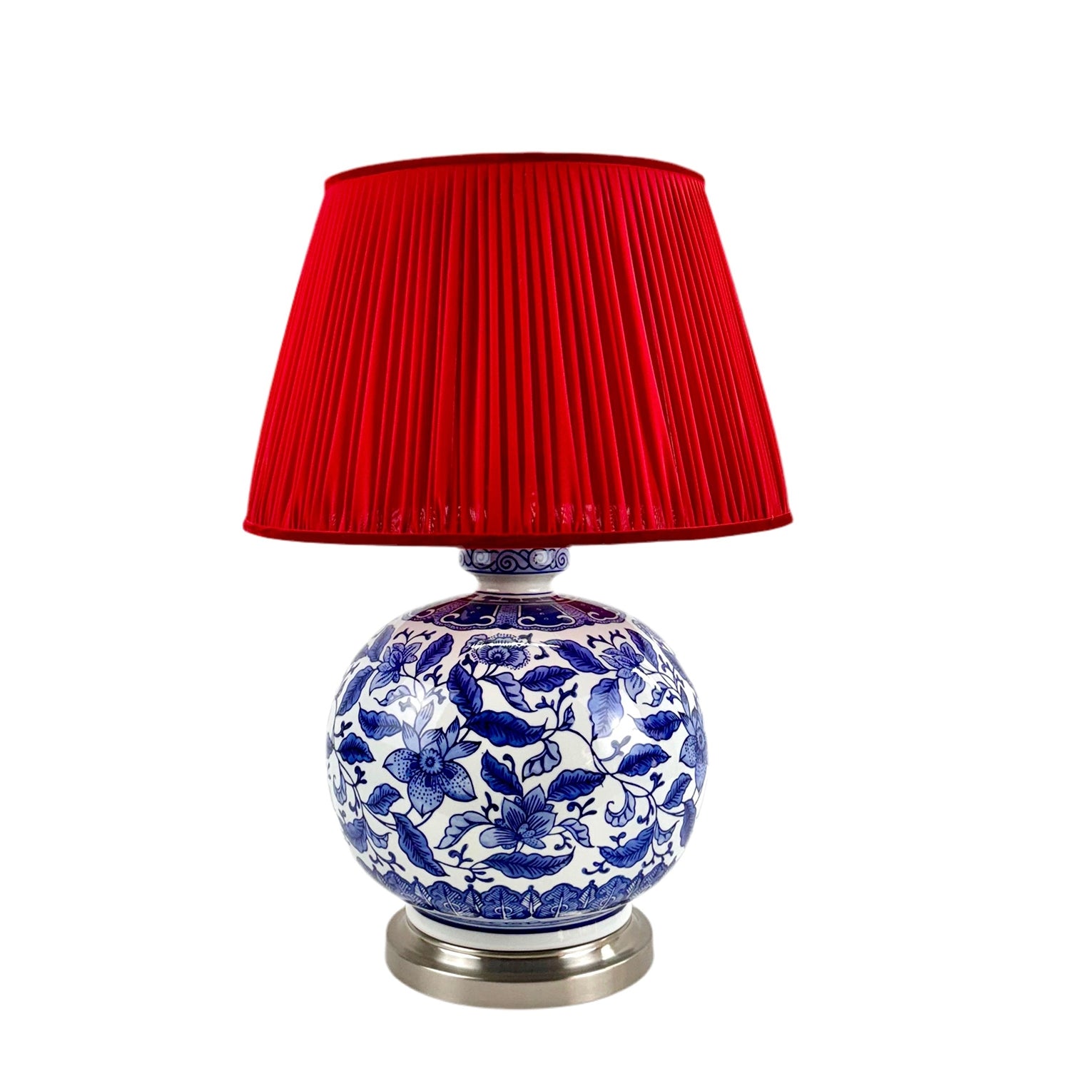 Floral Blanc Porcelain Lampshade