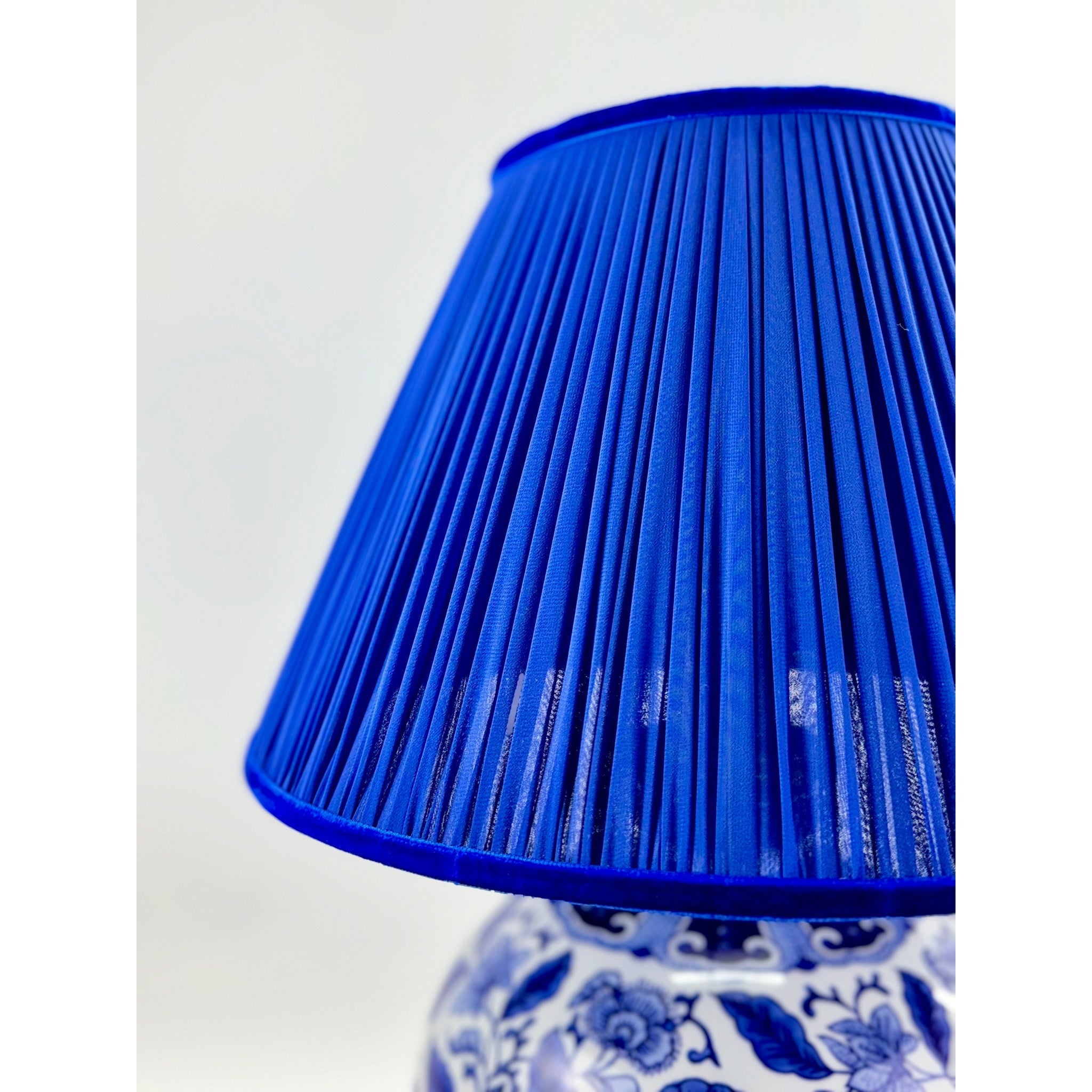 Floral Blanc Porcelain Lampshade
