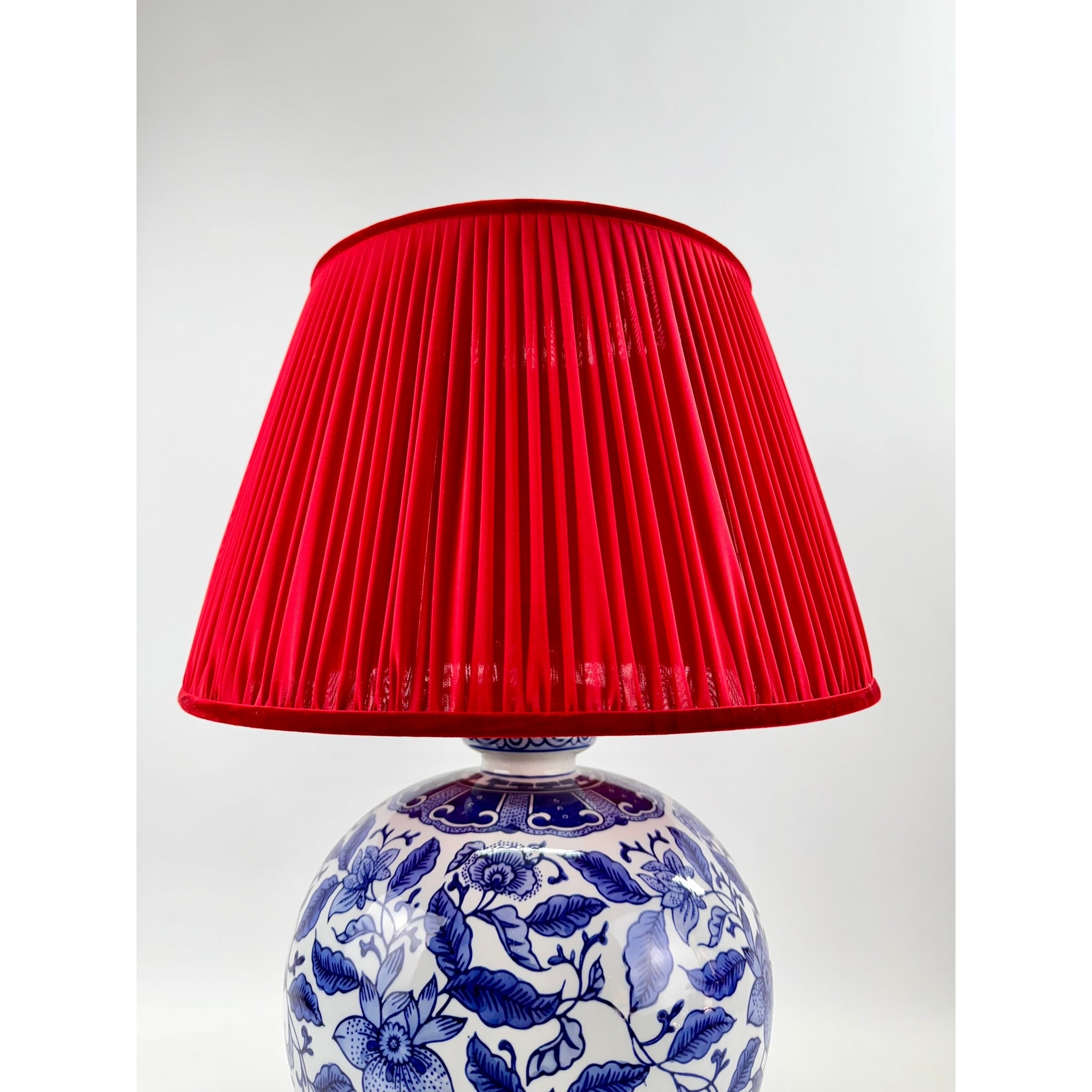 Floral Blanc Porcelain Lampshade