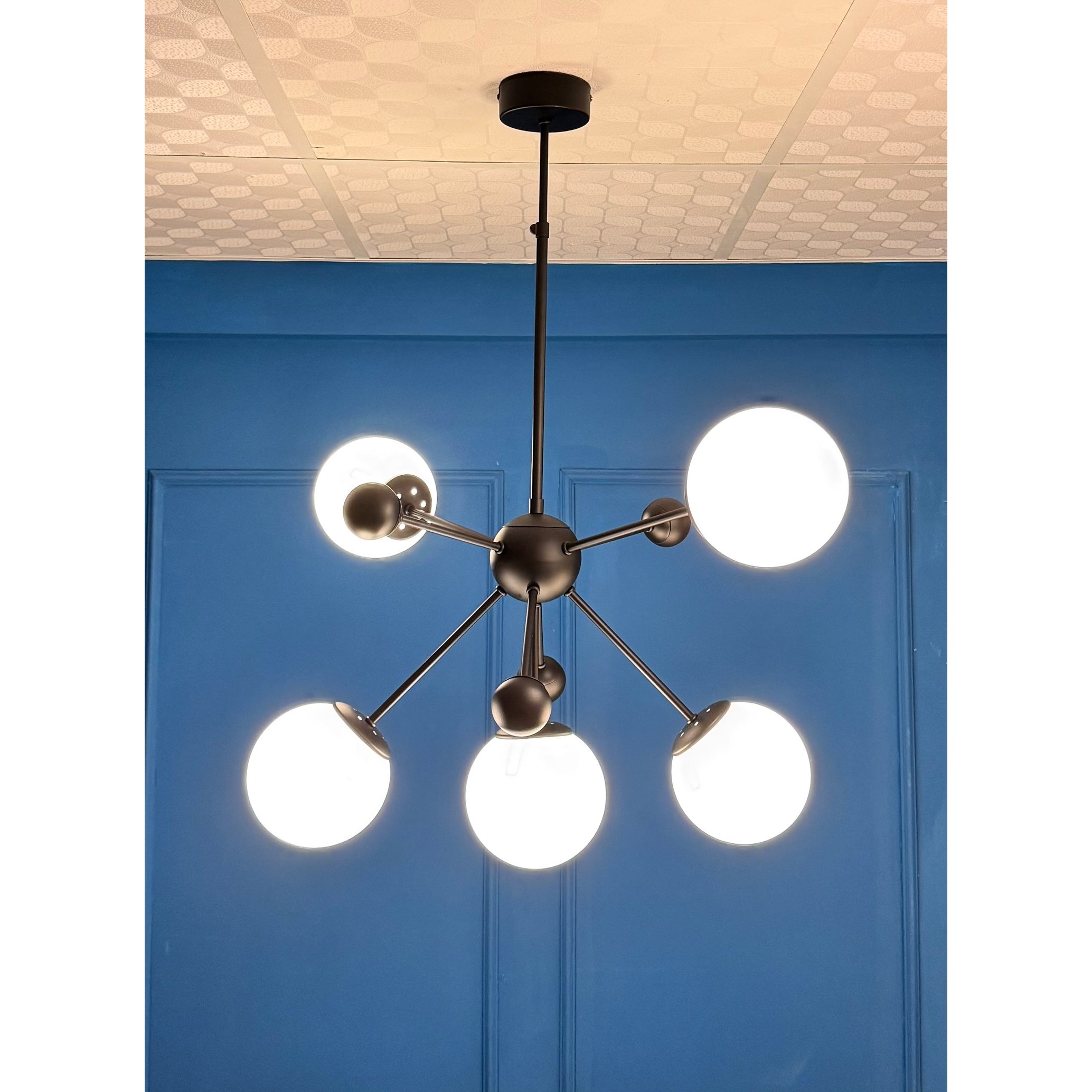 Galaxy 5-Arm Modern Chandelier