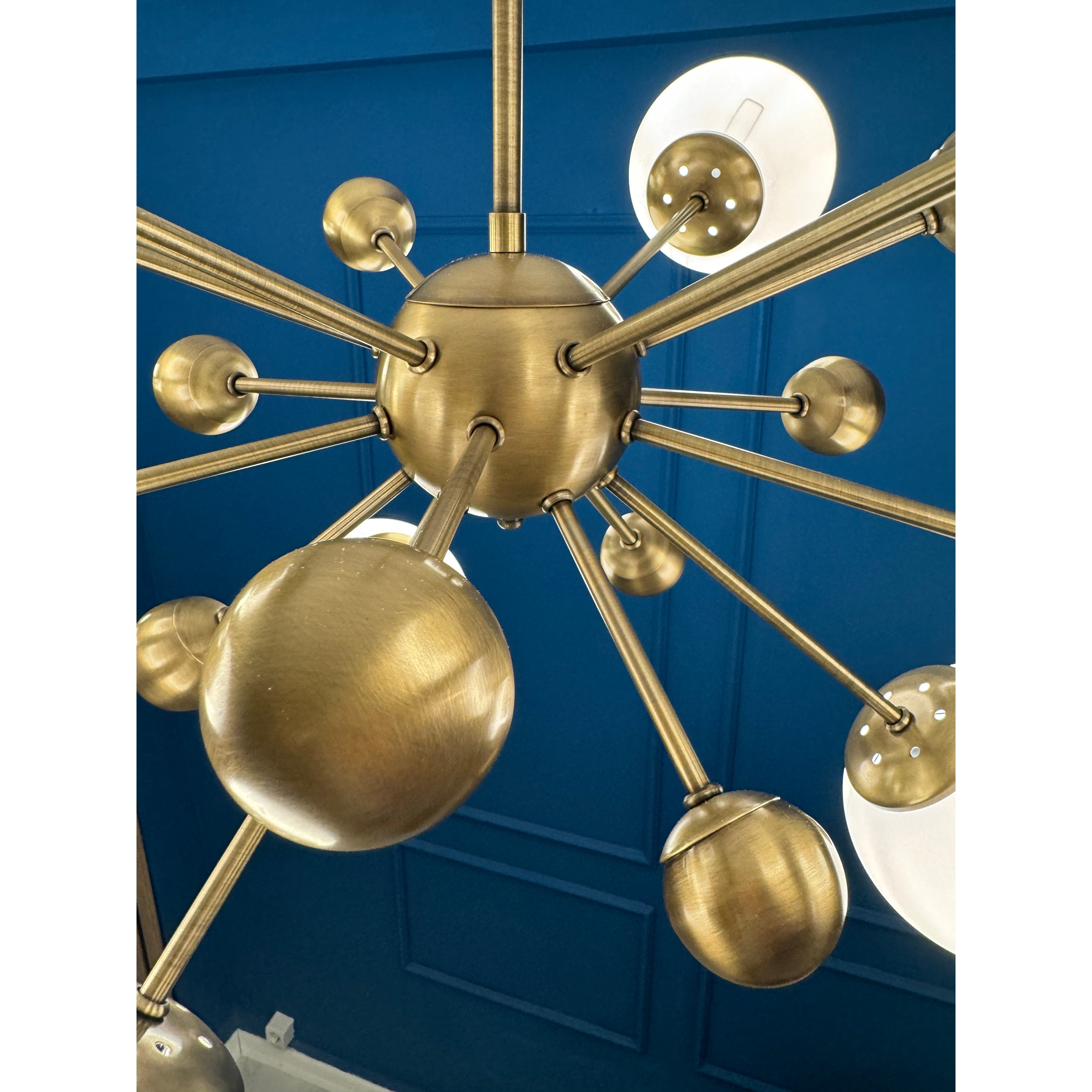 Galaxy 9' Arm Chandelier