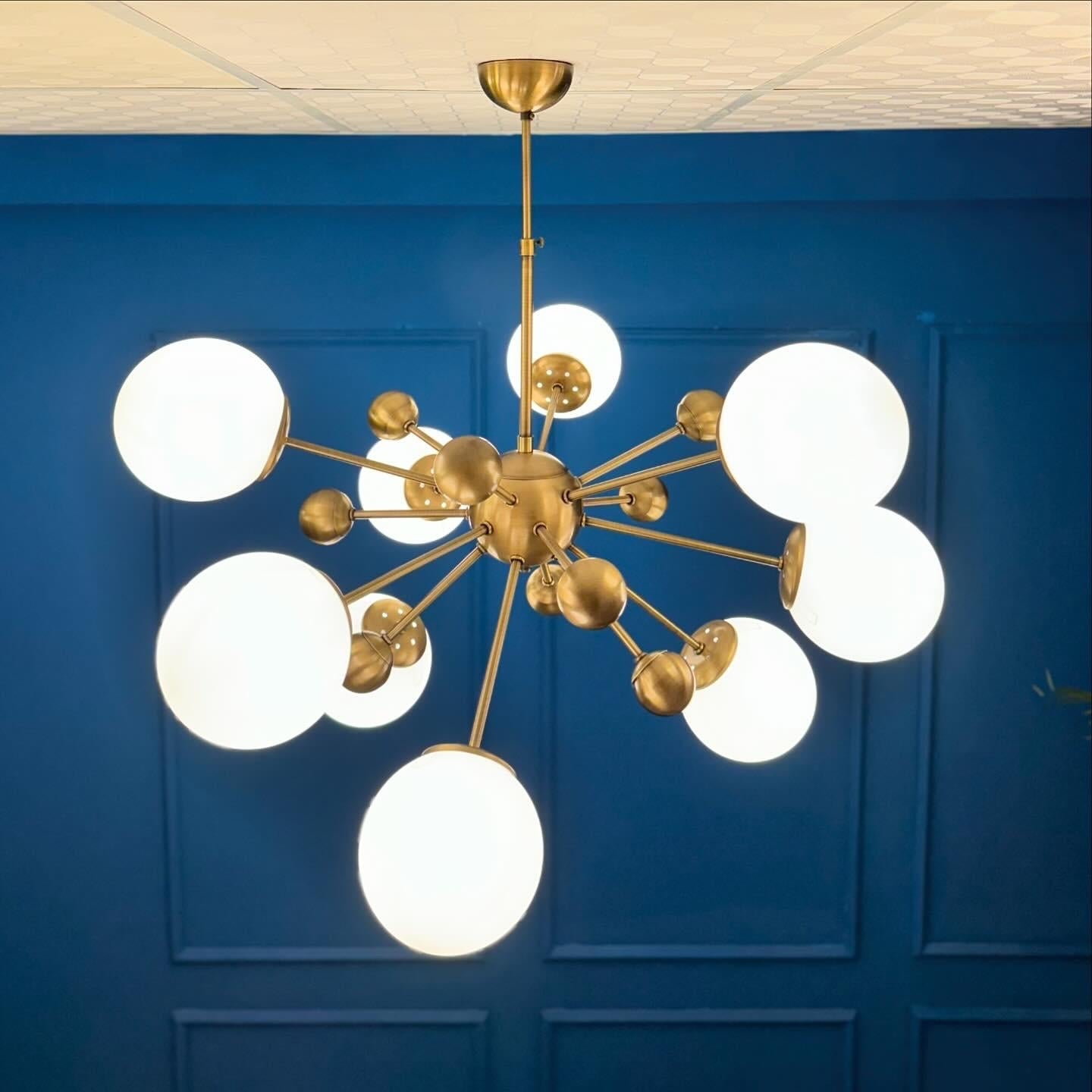 Galaxy 9' Arm Chandelier