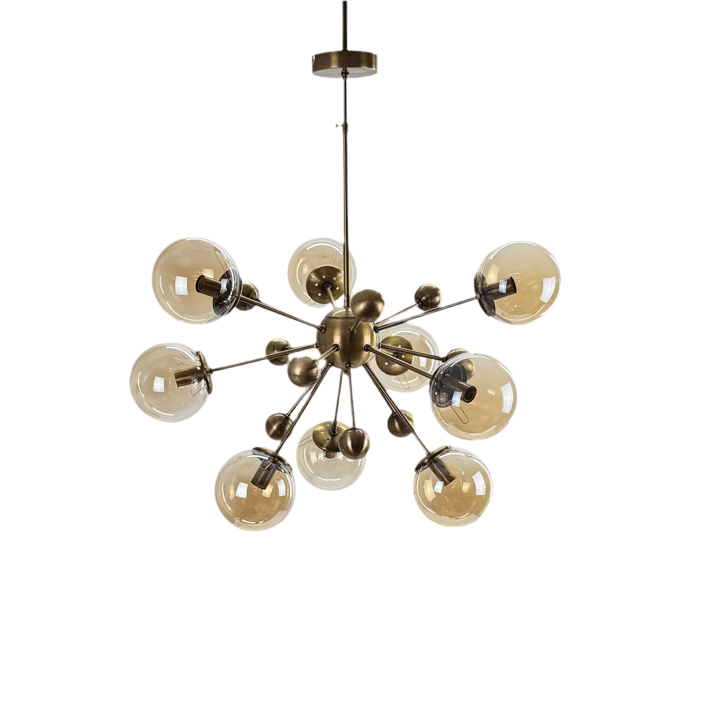 Galaxy 9' Arm Chandelier