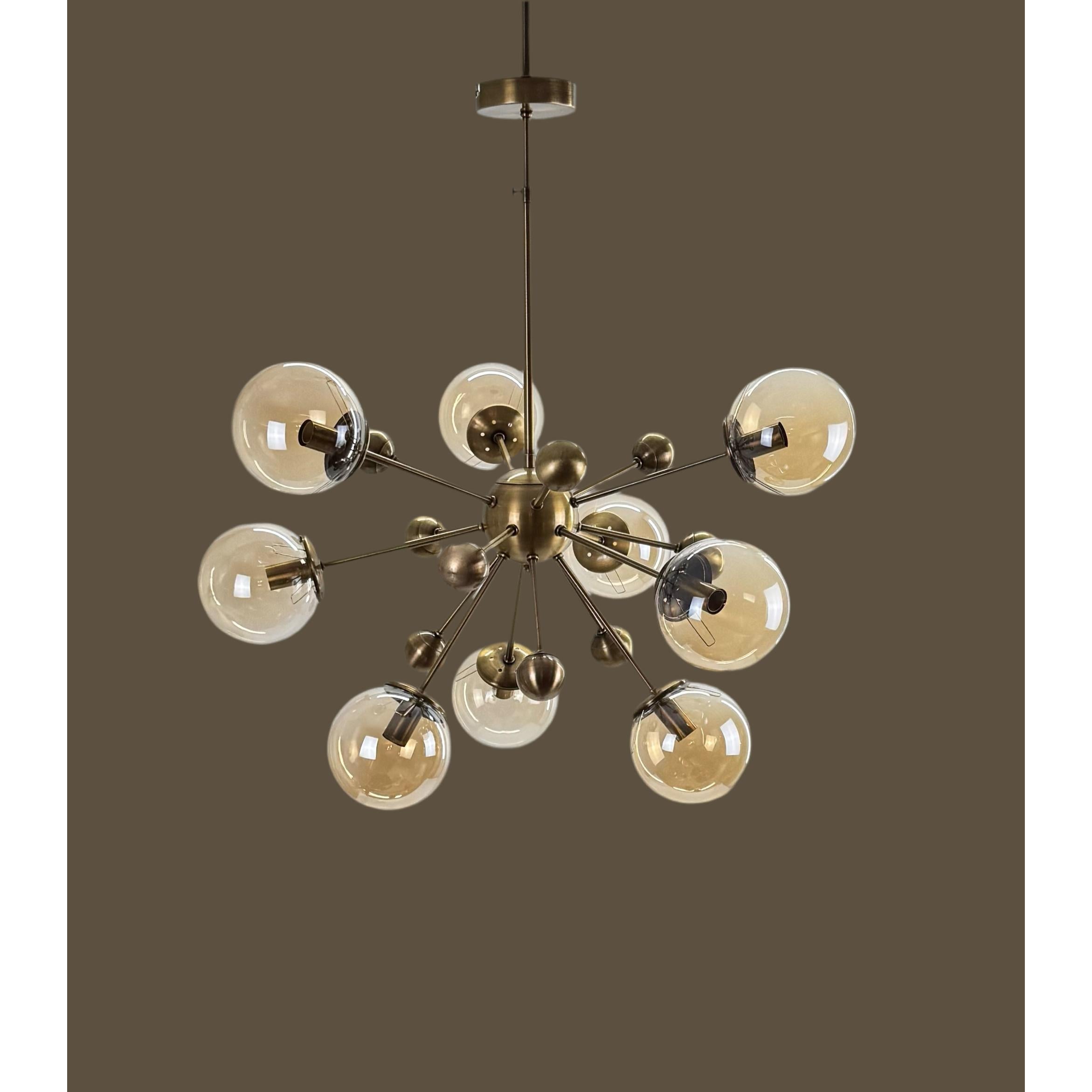 Galaxy 9' Arm Chandelier