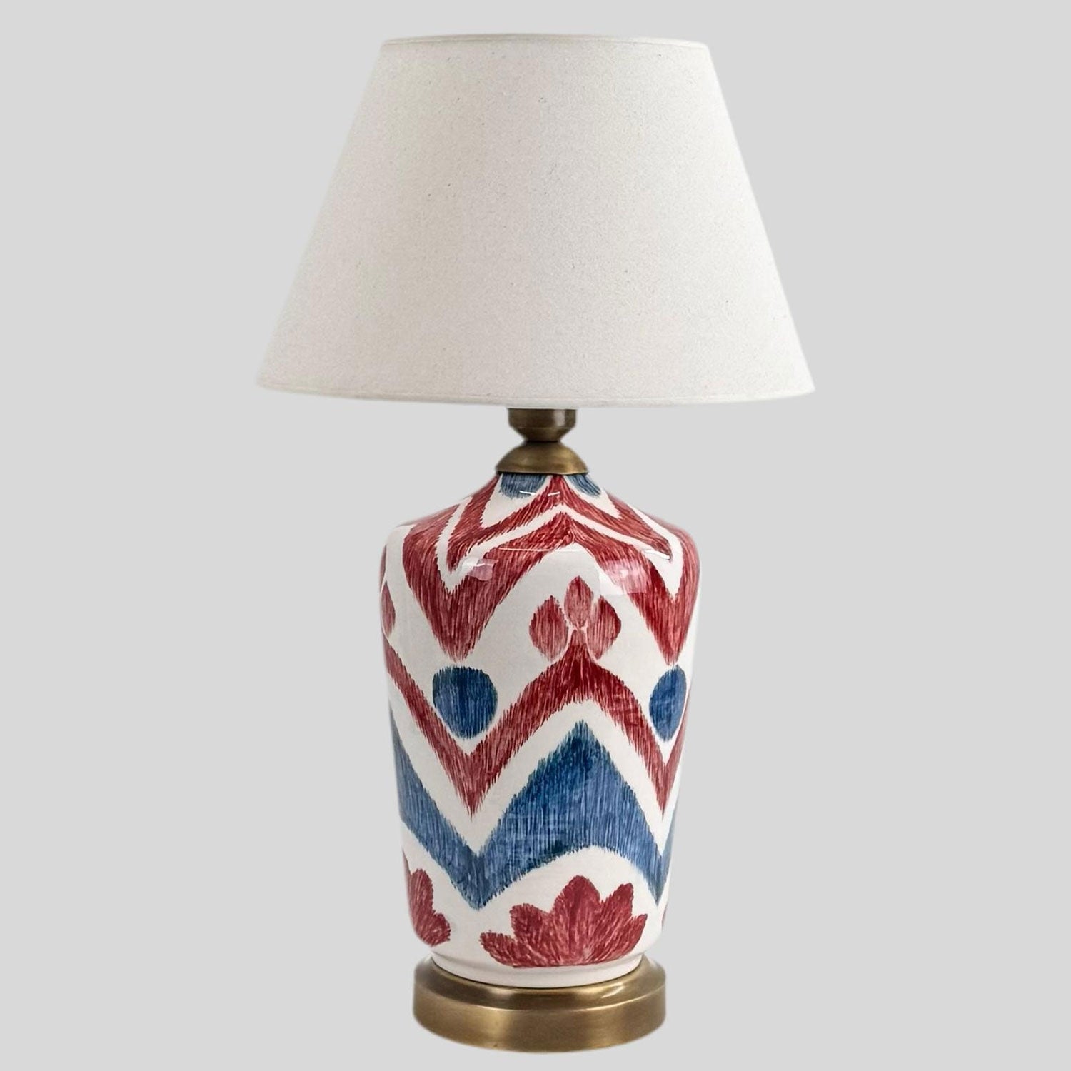 Ikat No: 2 Ceramic Lampshade