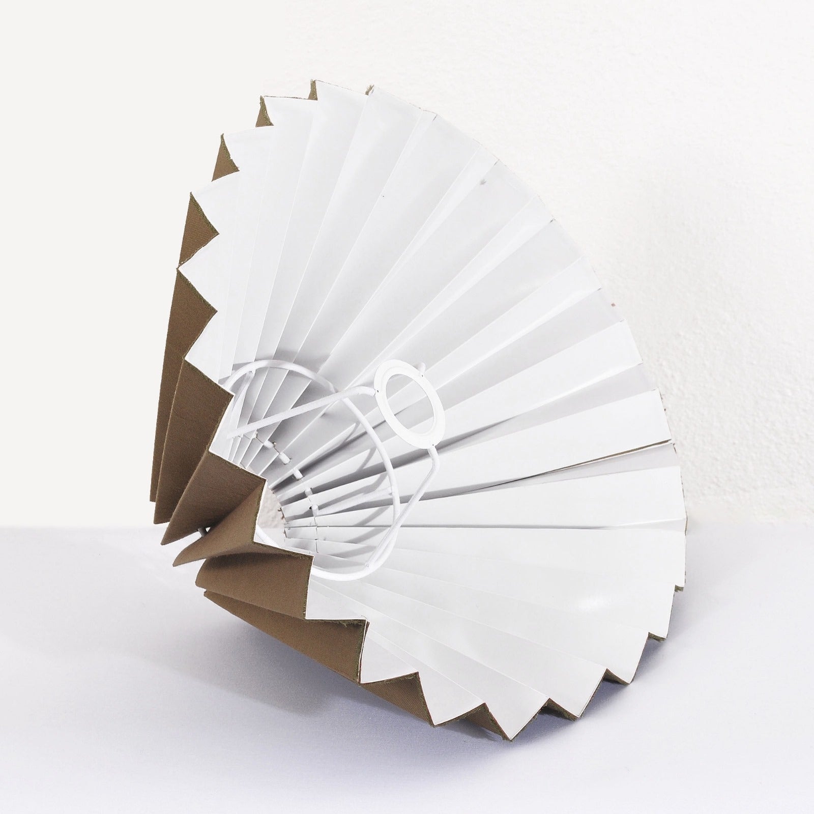 Japanese Pleated Floor Lamp Headboard