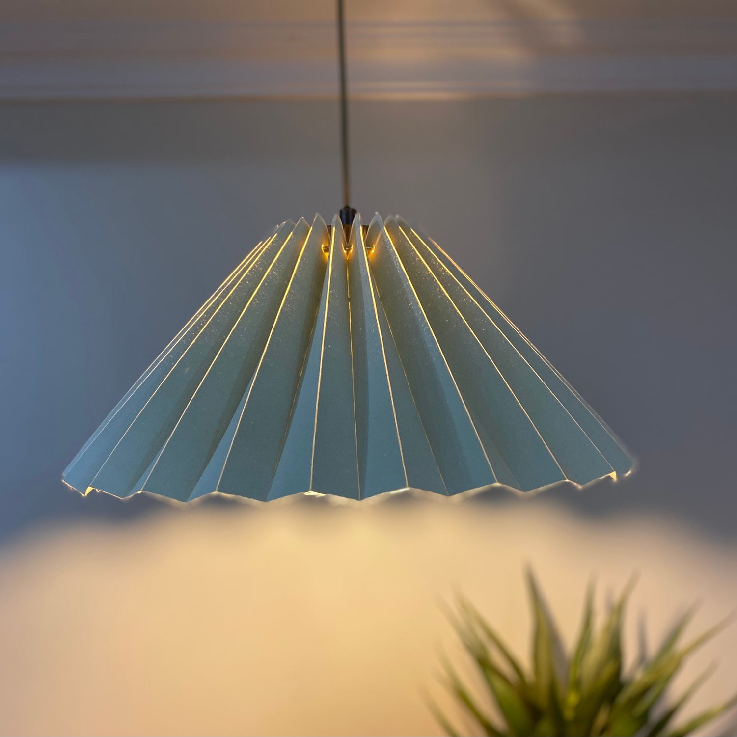 Katia Pleated Fabric Chandelier