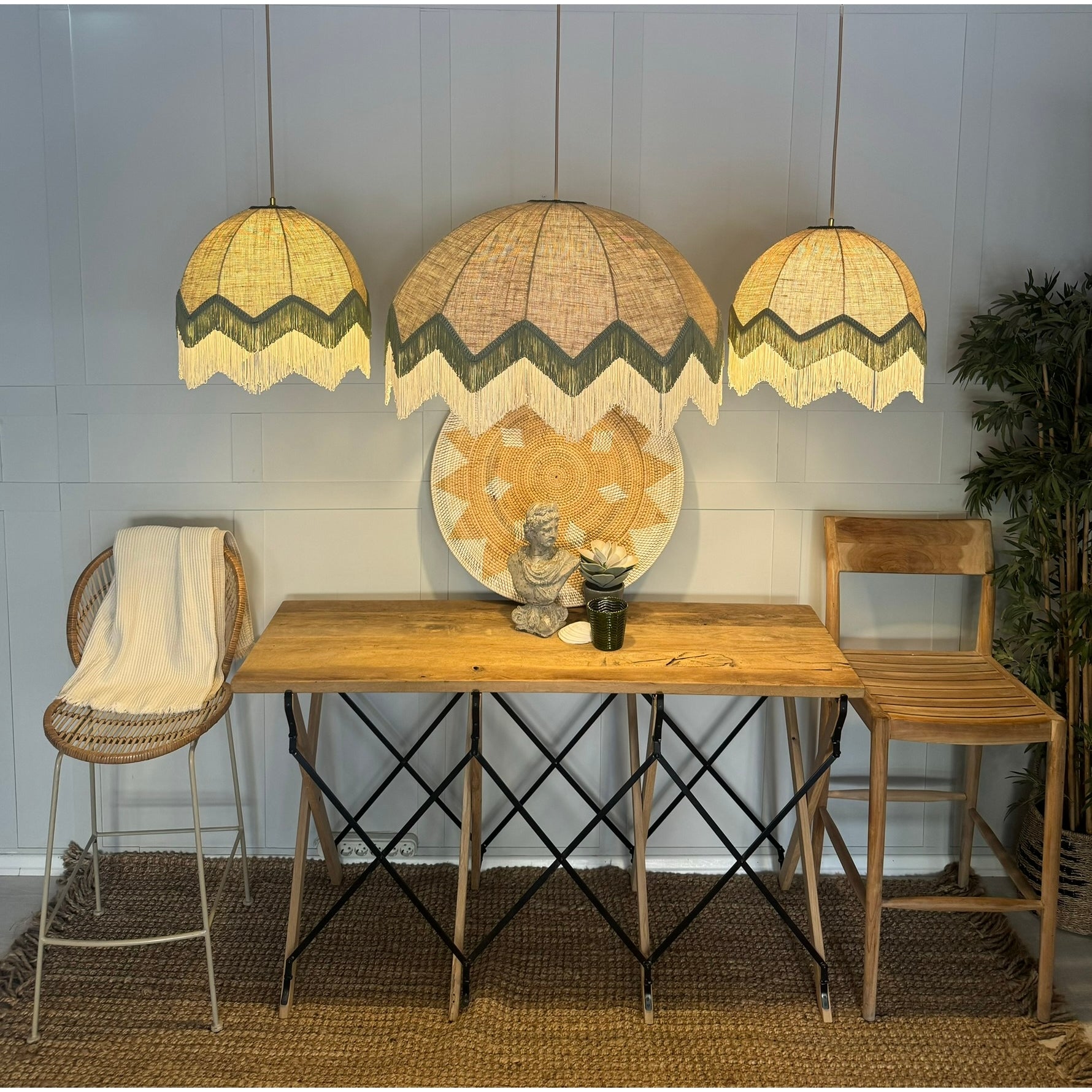 Lorenzo Jute Pendant Lamp