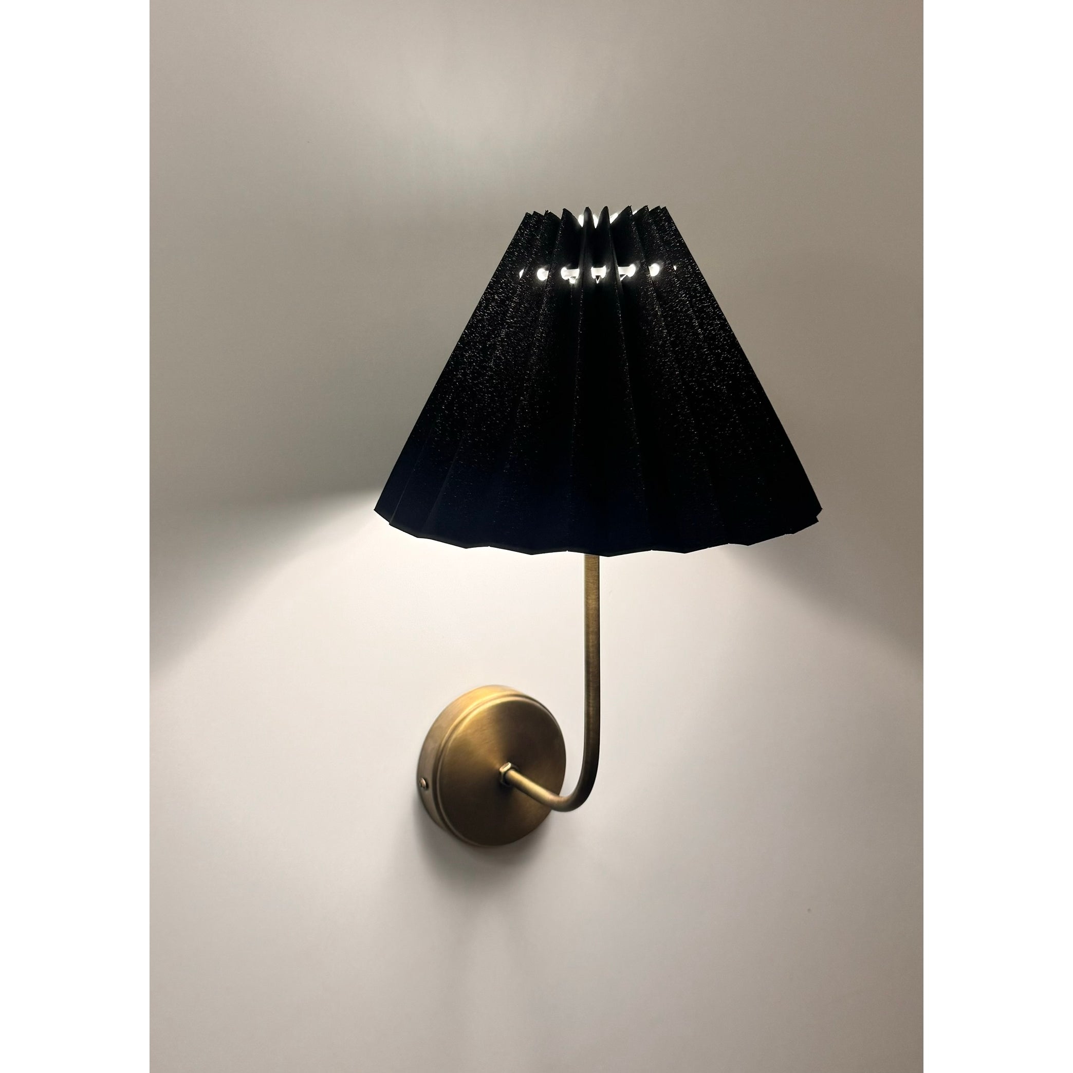 Madame Japanese Pleated Wall Lamp