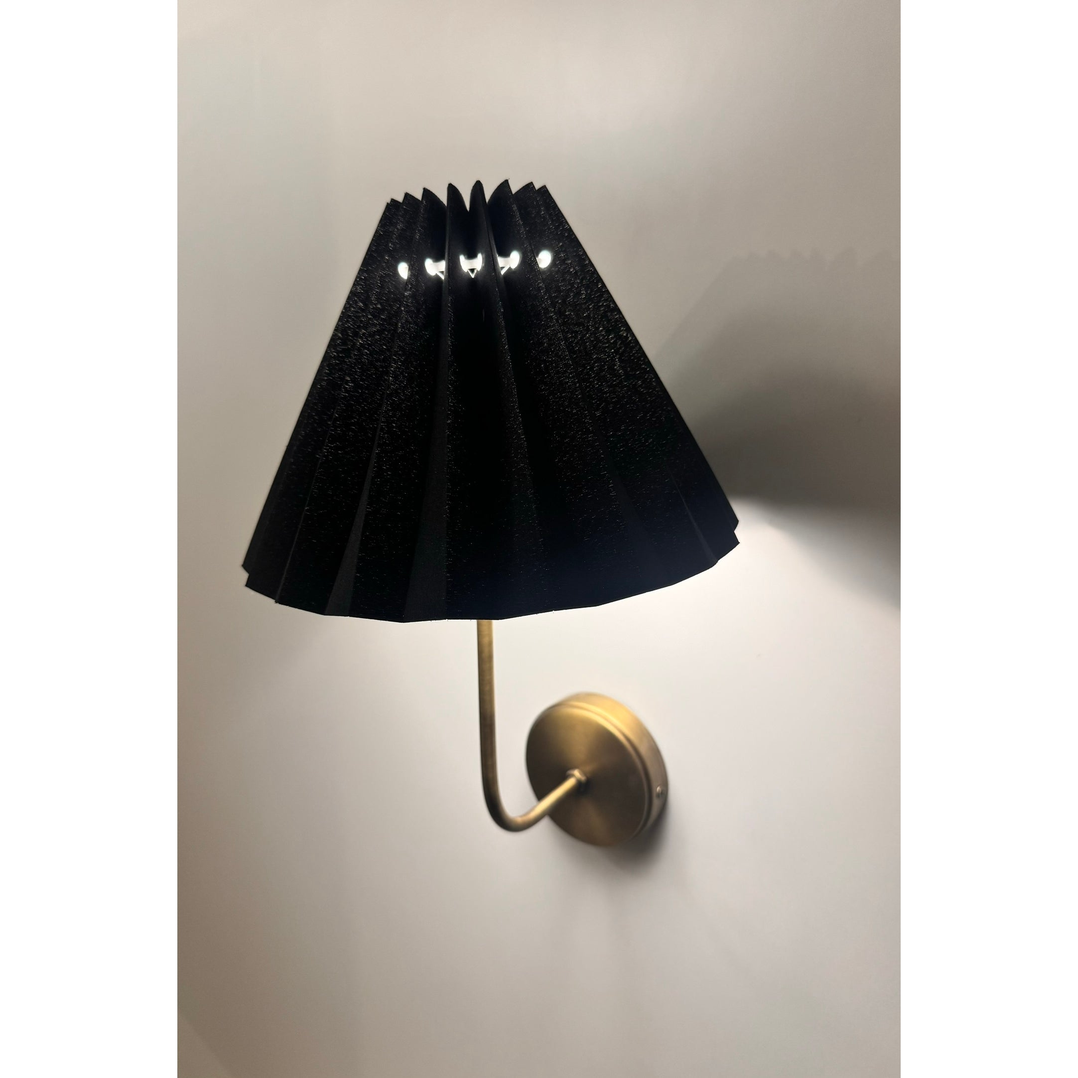 Madame Japanese Pleated Wall Lamp