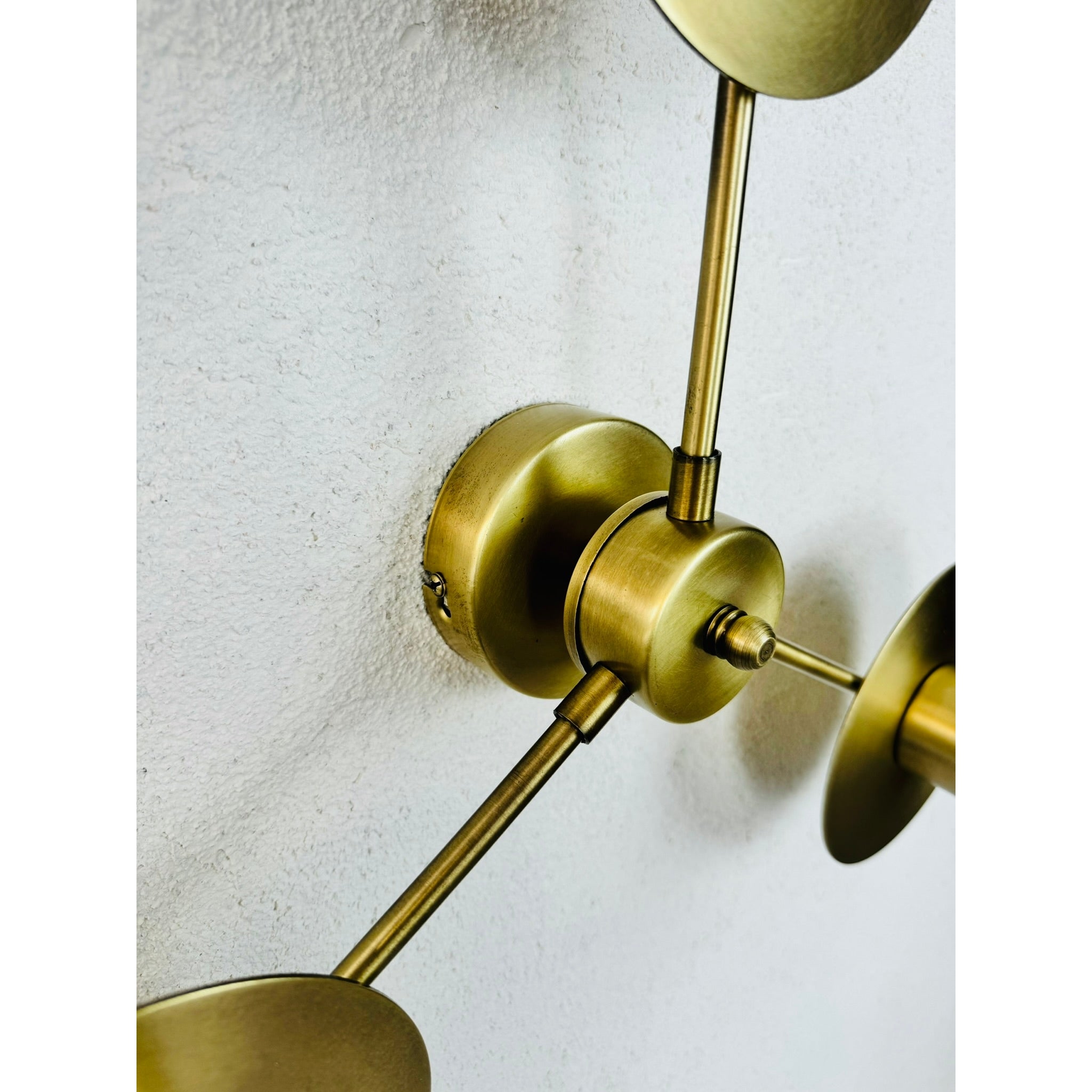 Mercy Brass Wall Sconce 3-Piece
