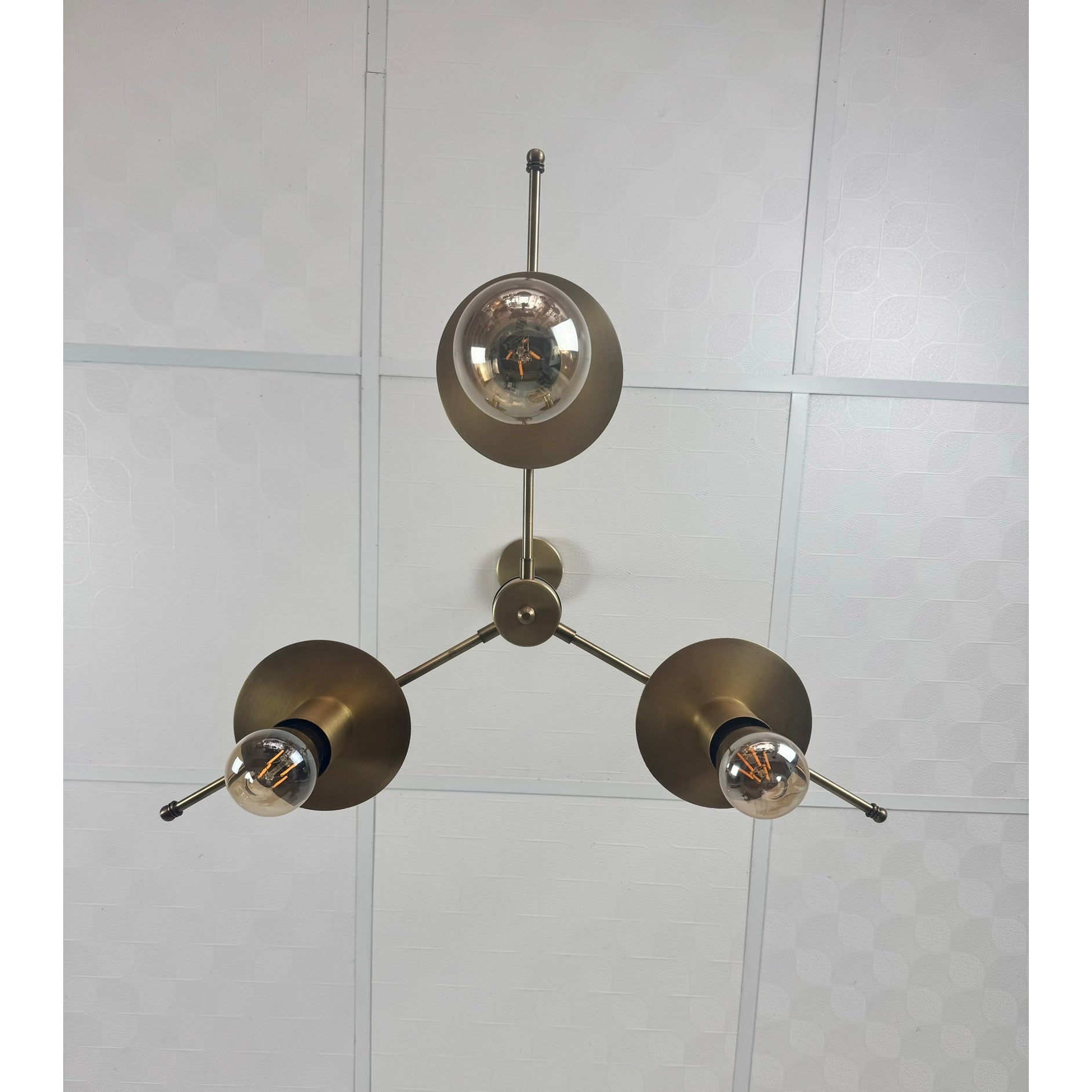 Mercy Brass Chandelier 3-Piece