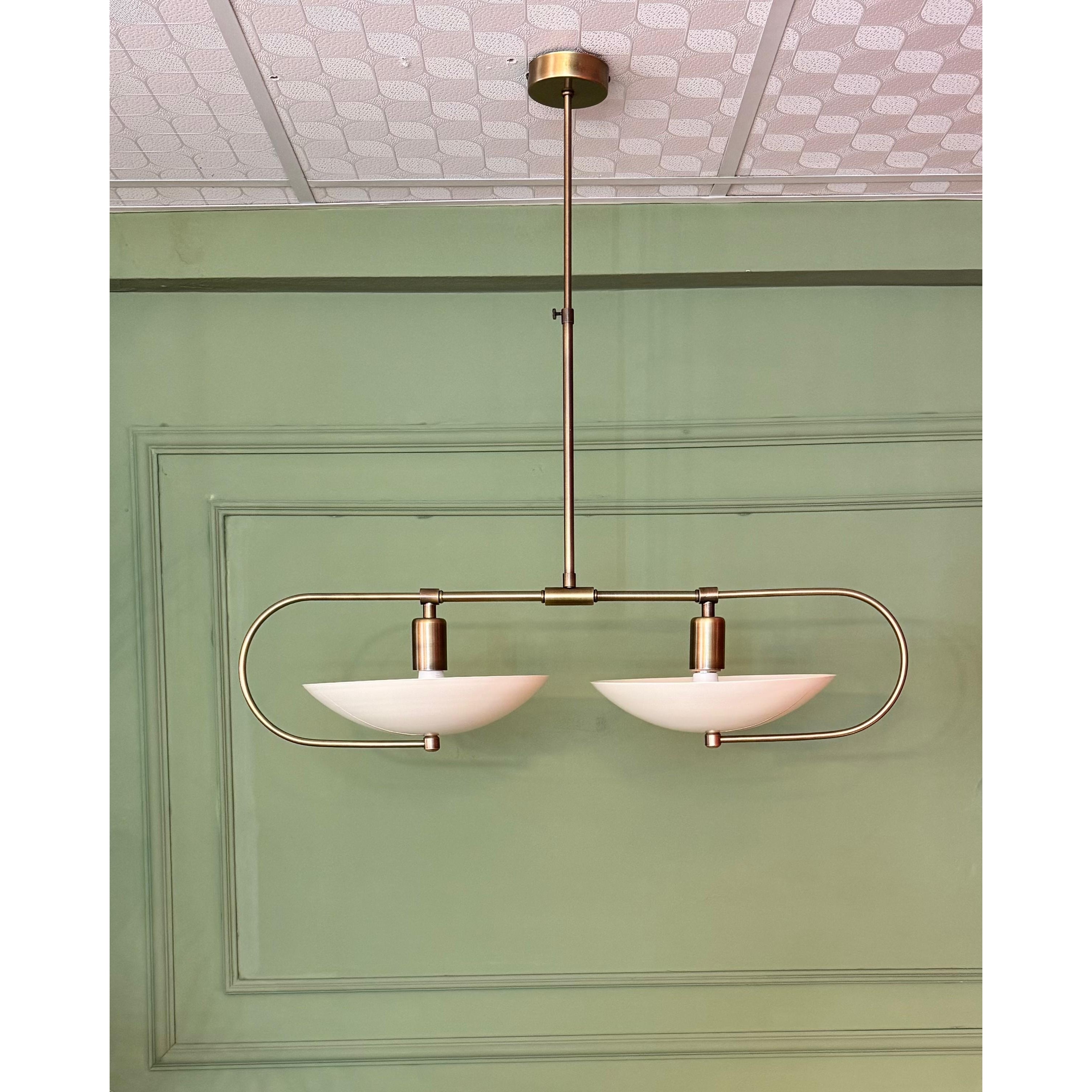 Mira Modern 2-Way Chandelier