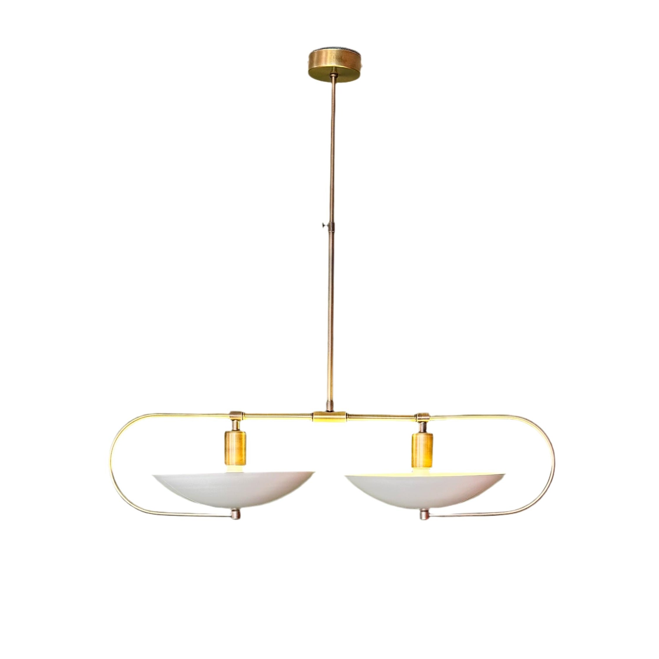 Mira Modern 2-Way Chandelier