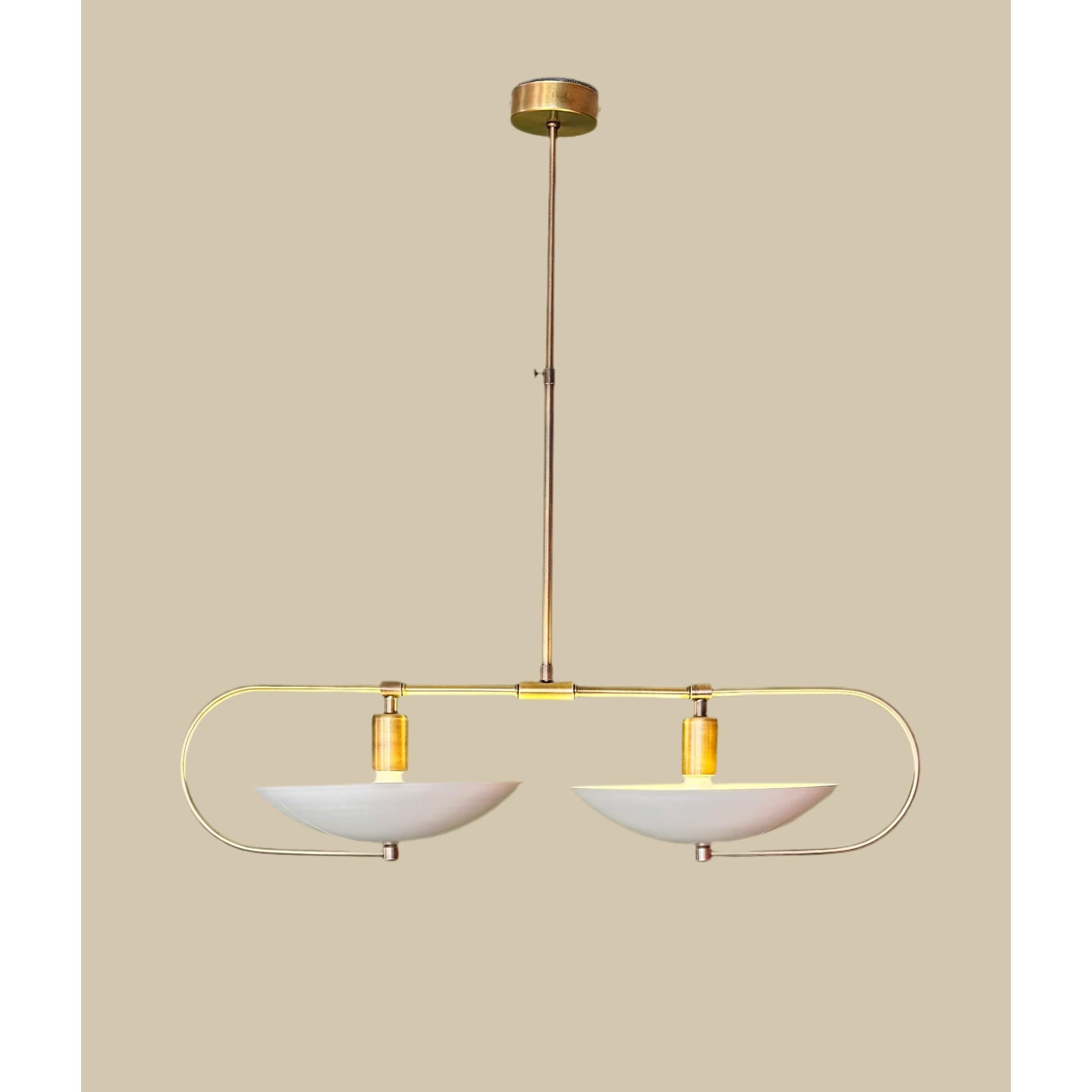 Mira Modern 2-Way Chandelier