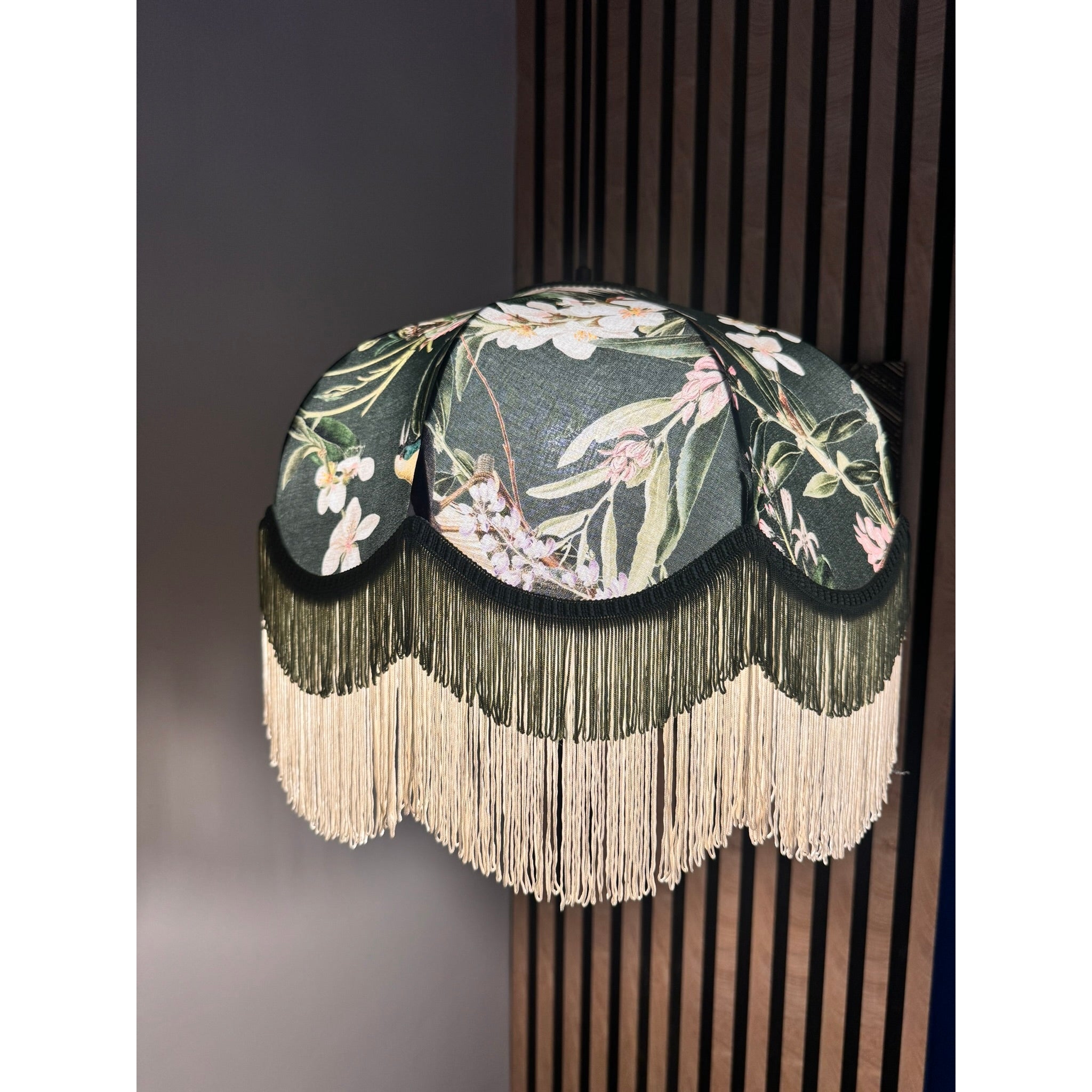 Peacock Double Tassel Chandelier