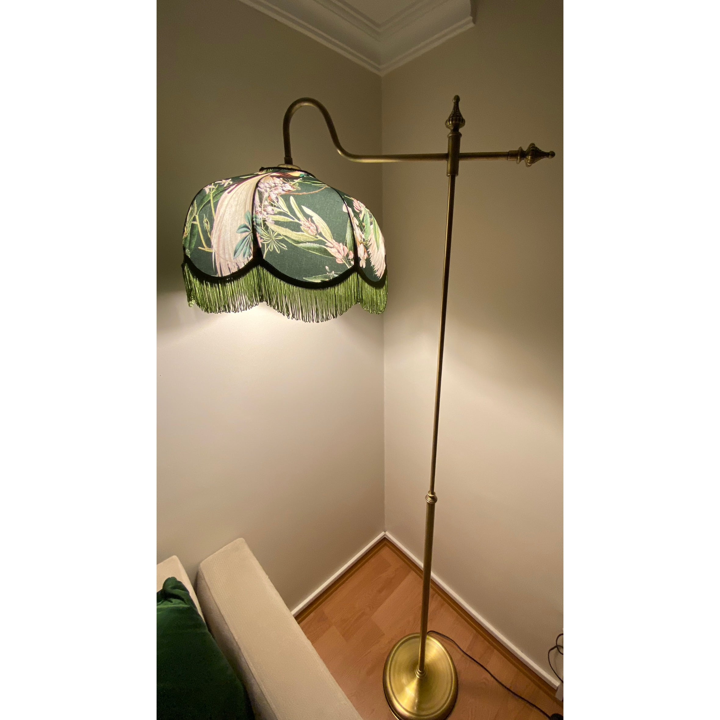 Peacock Floor Lamp