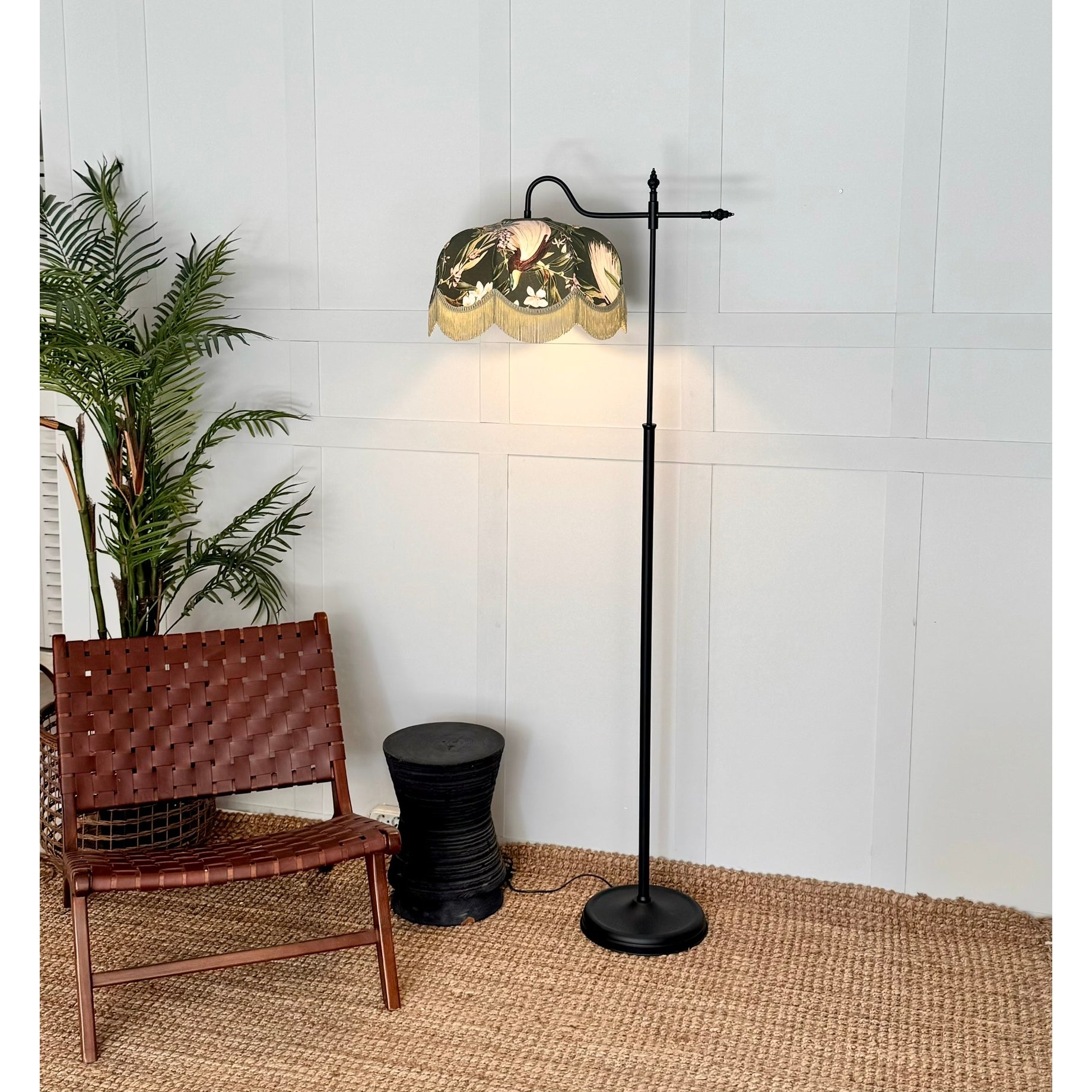 Peacock Floor Lamp