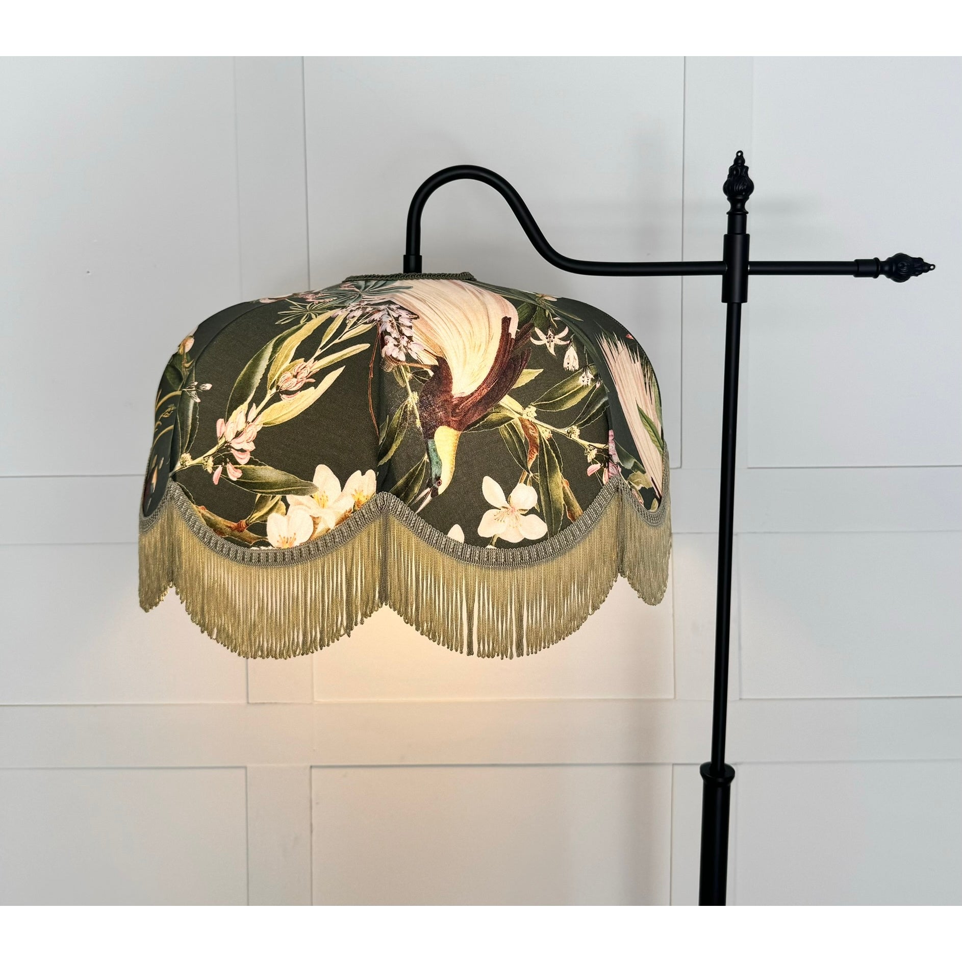 Peacock Floor Lamp