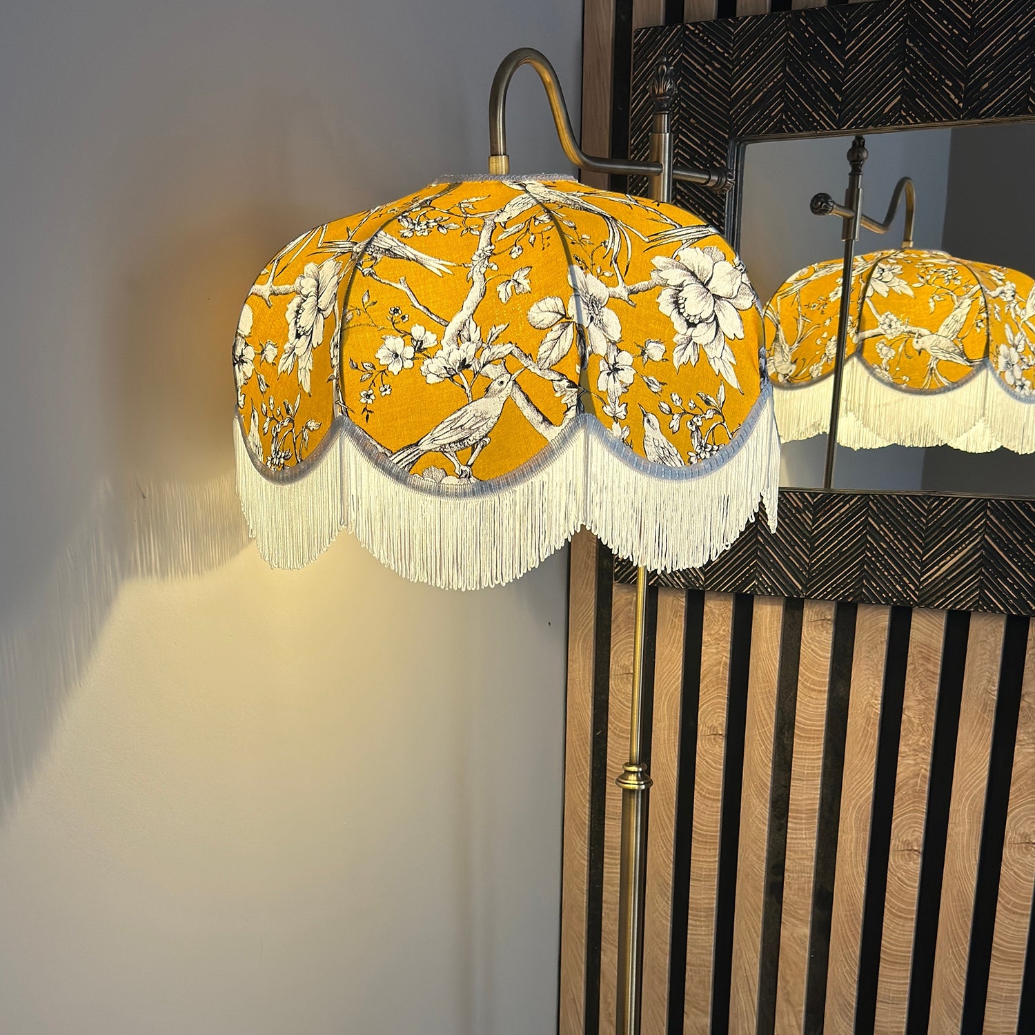 Peacock Floor Lamp Morelia Headboard