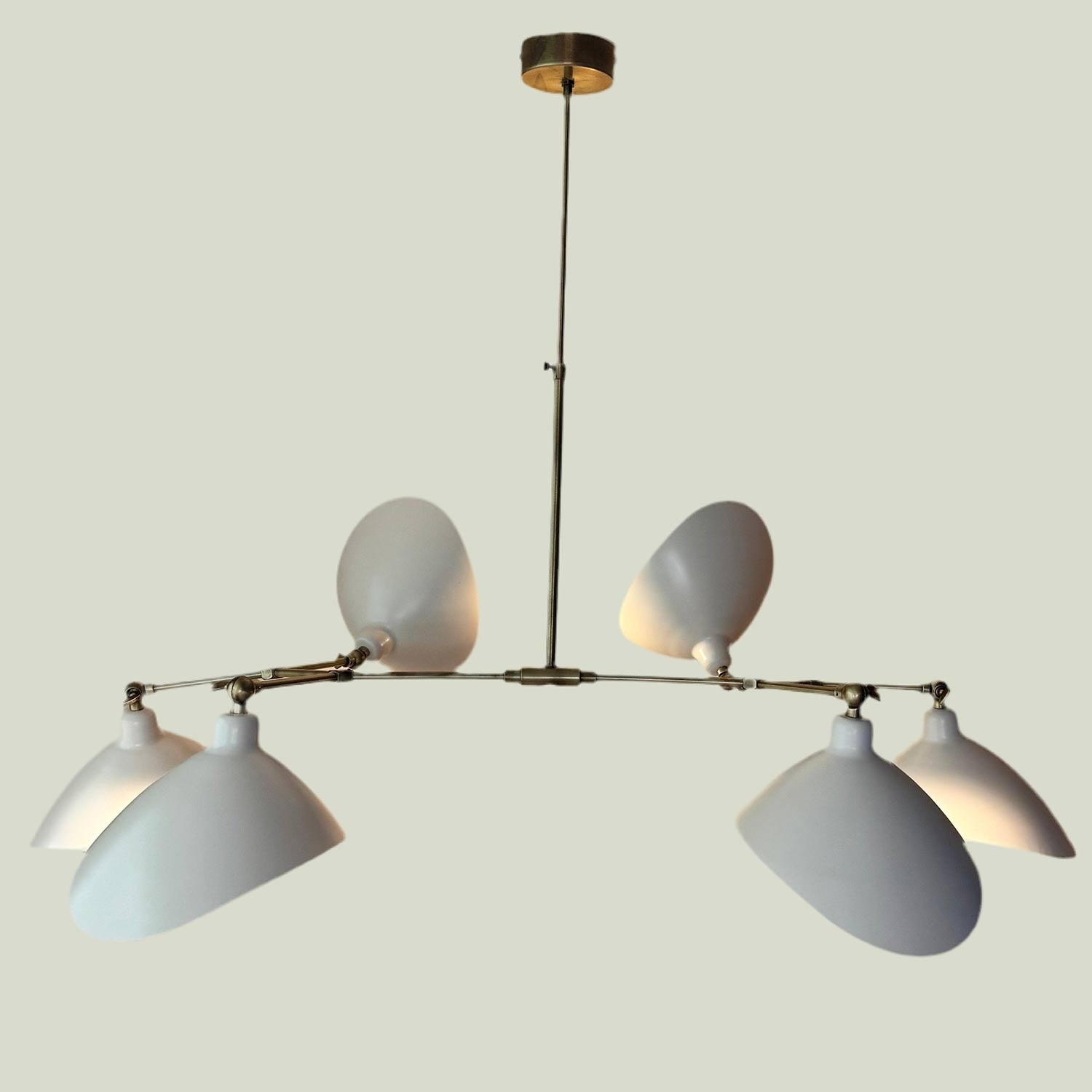 Pearl 6-Light Scandinavian Style Chandelier