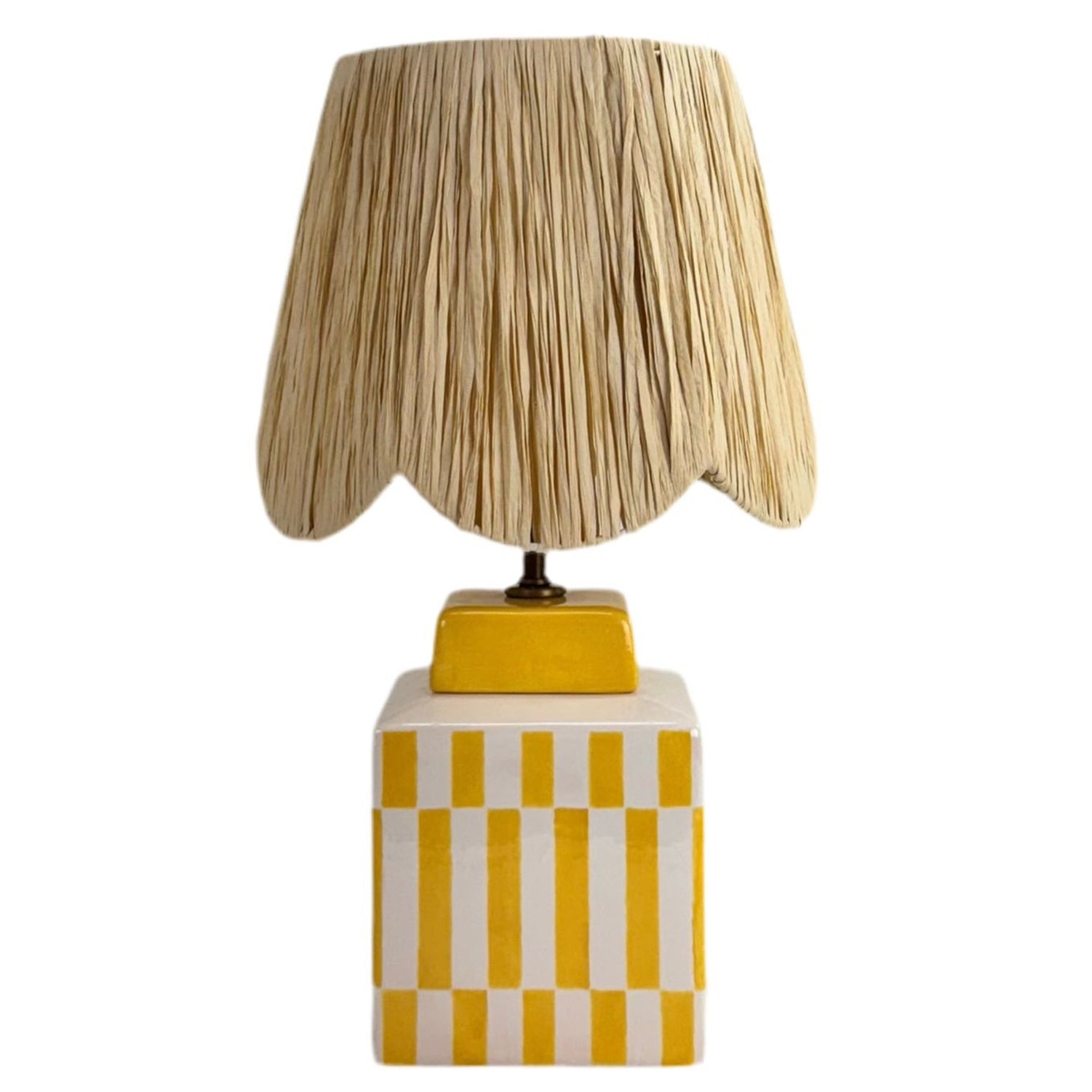 Houndstooth Handmade Ceramic Lampshade