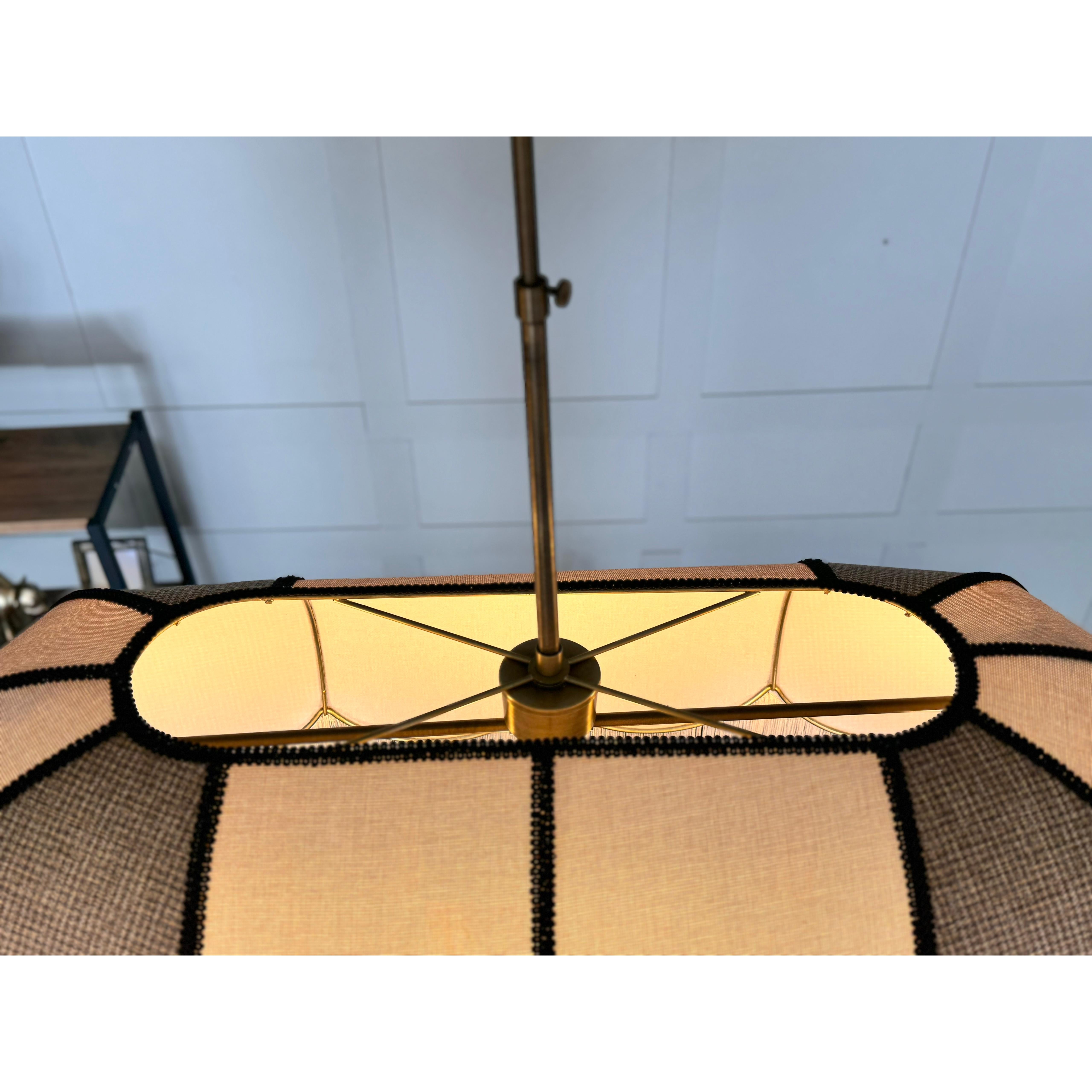 Rennes Black Island Kitchen / Dining Table Top Chandelier