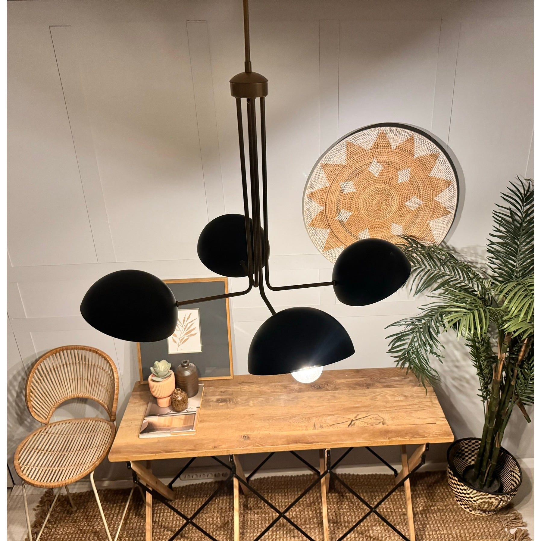 Robert Modern Chandelier 4 Pieces