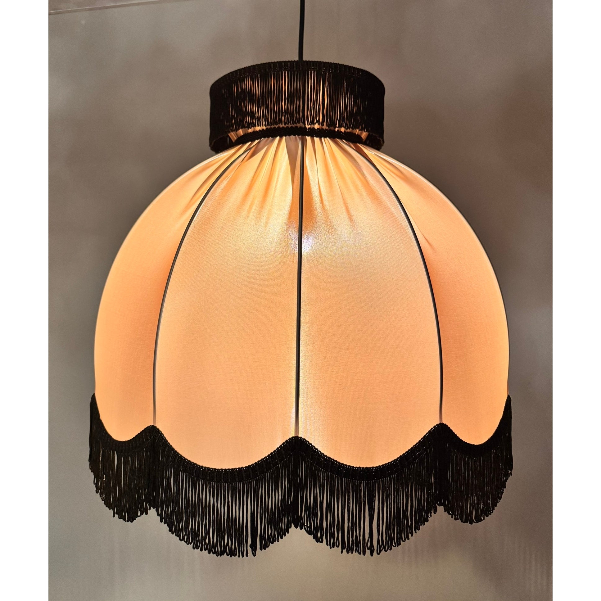 Sarah Silk Satin French Style Tassel Chandelier