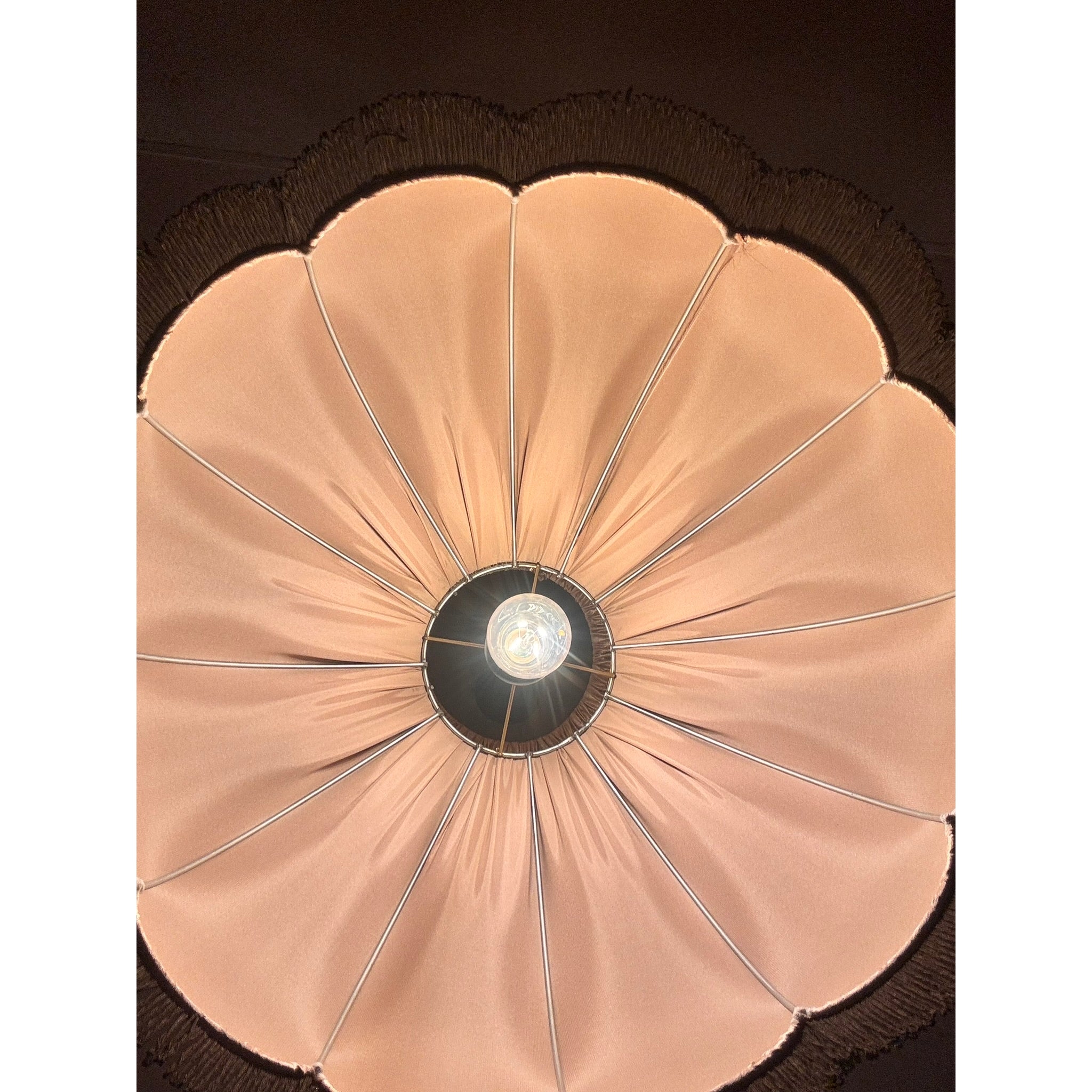Sarah Silk Satin French Style Tassel Chandelier