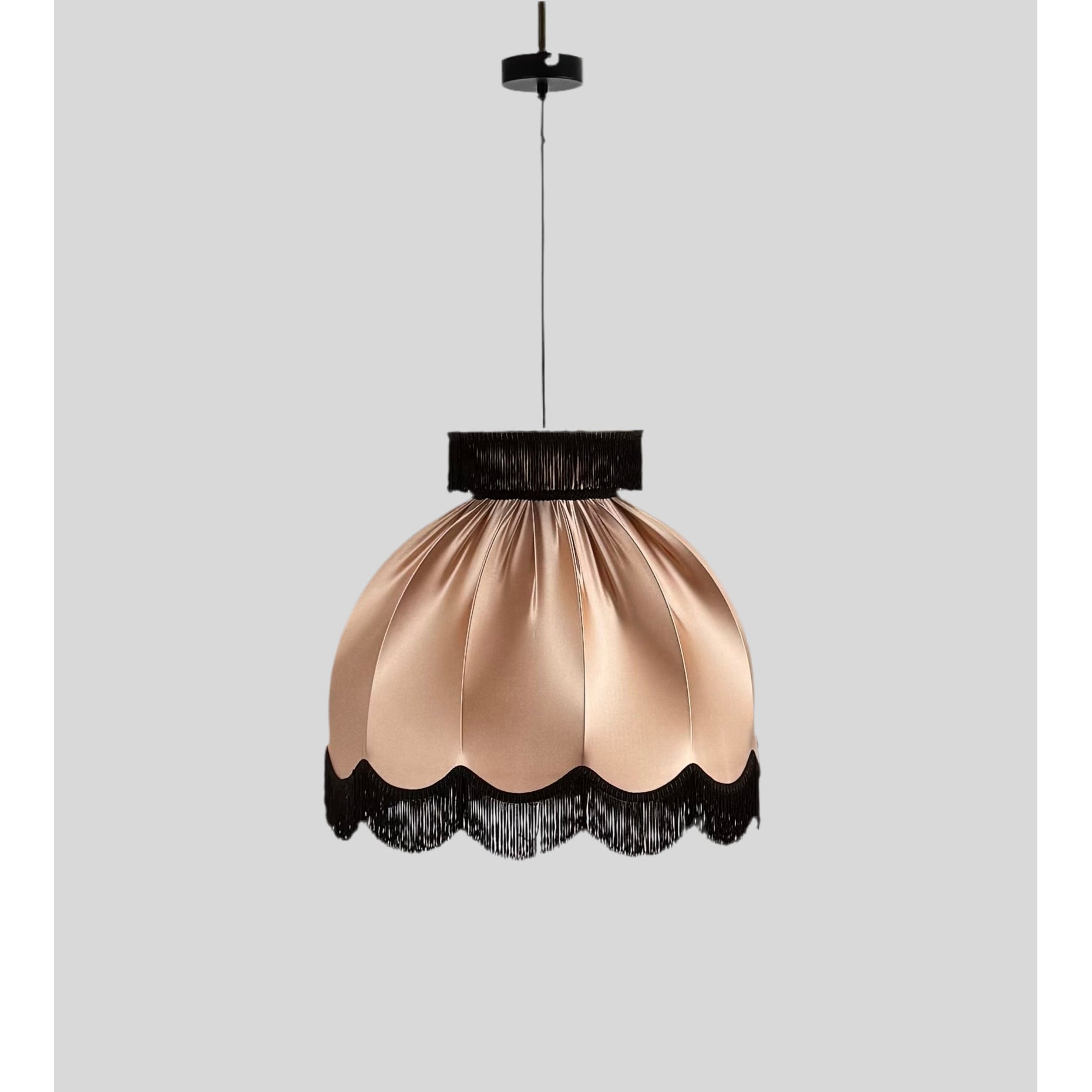 Sarah Silk Satin French Style Tassel Chandelier