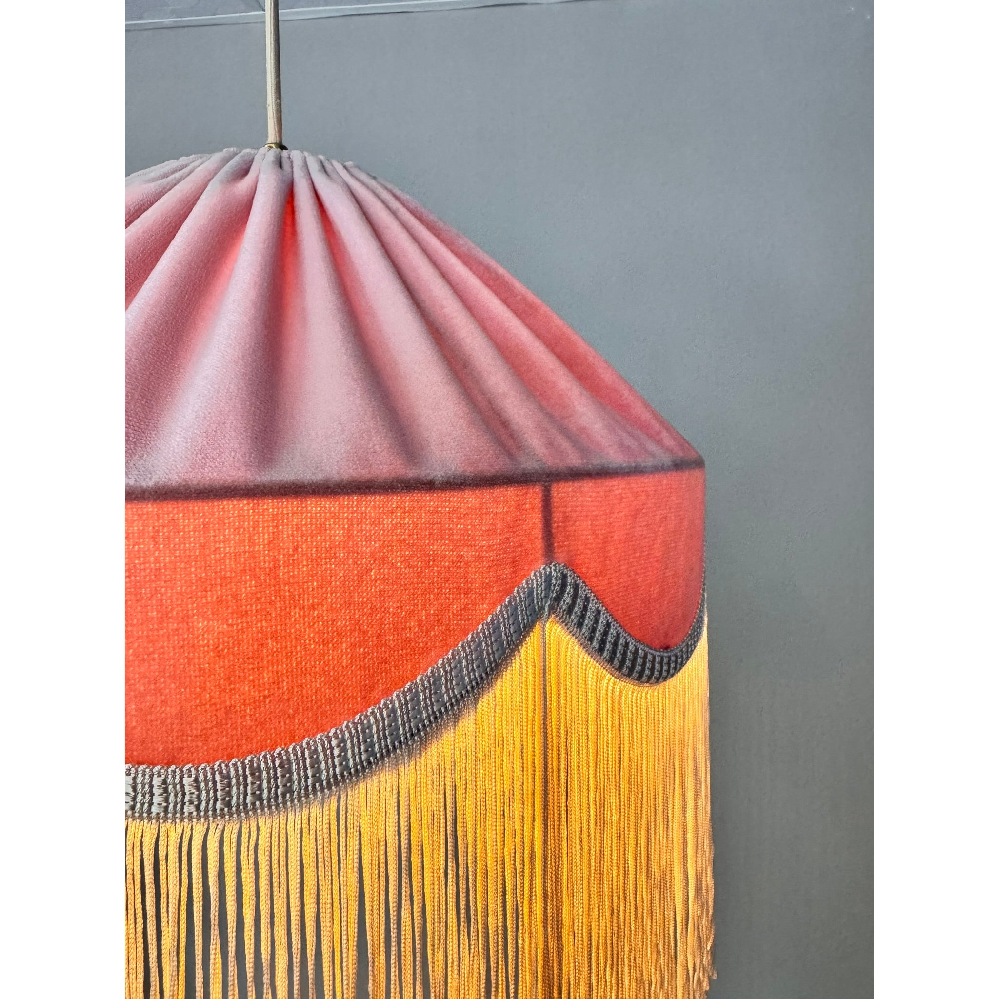 Sofia Lux Velvet Chandelier