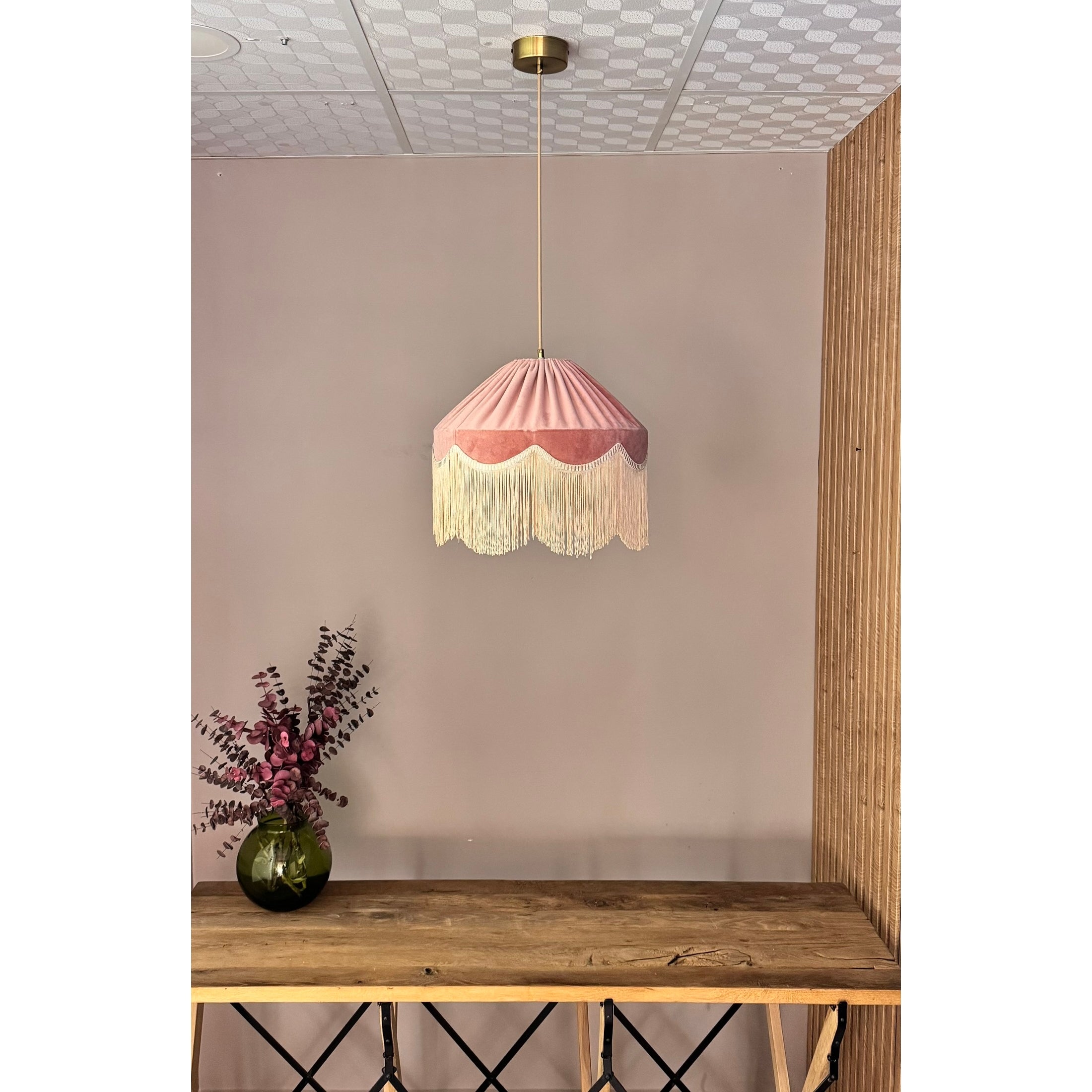Sofia Lux Velvet Chandelier